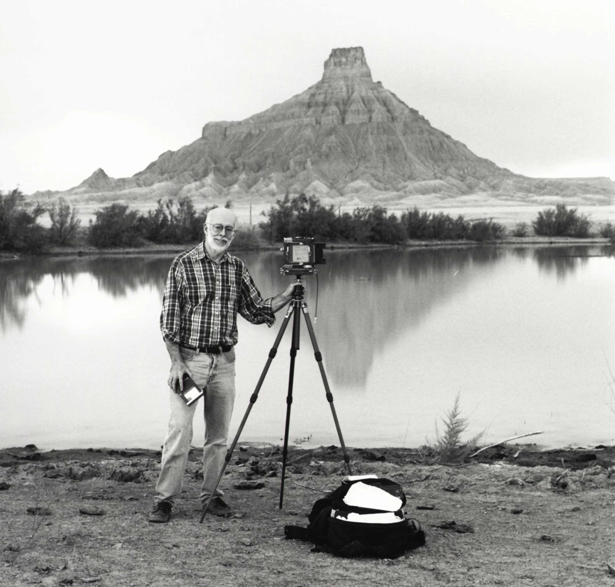 Ray McSavaney - Factory Butte Utah 1996 © Ken Karagozian