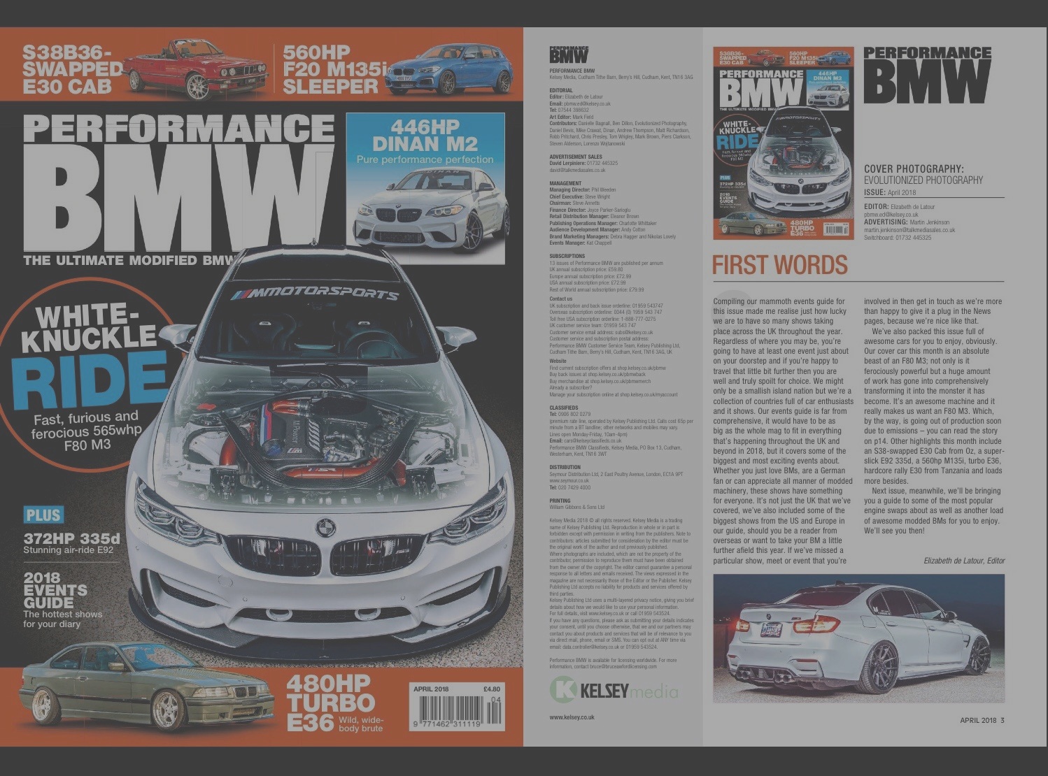 Featured in the World's Most Respected BMW Magazine's