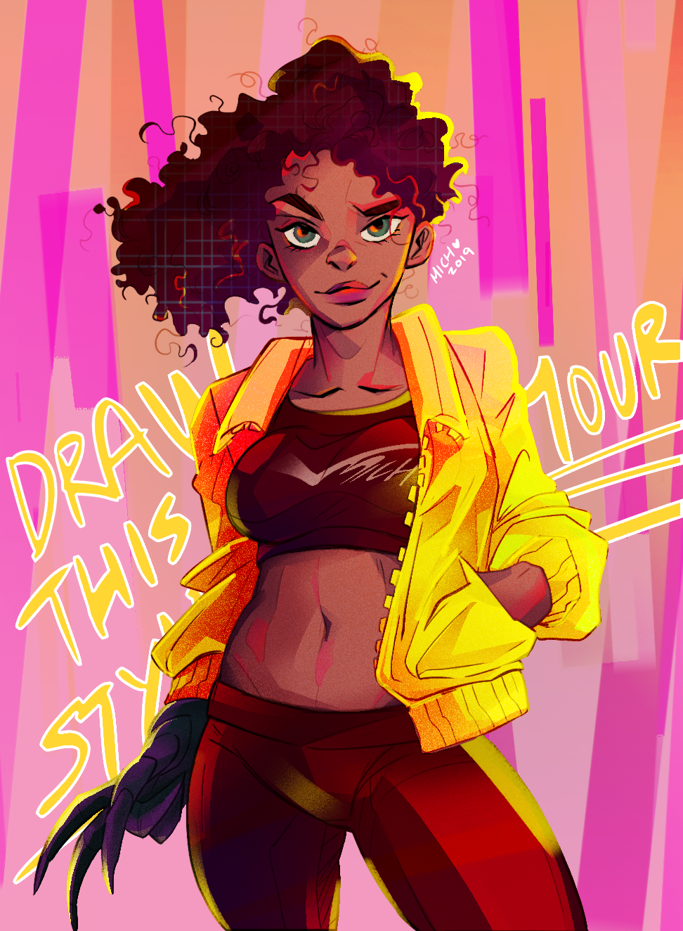 Instagram #drawthisyourstyle Original design: @dianammarmol