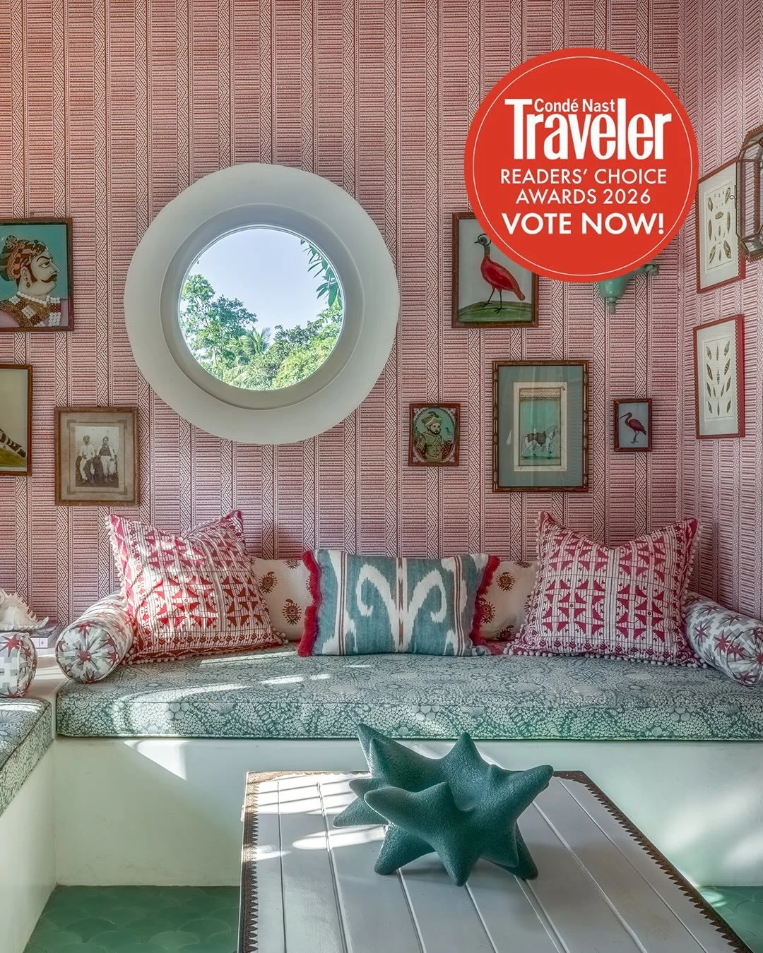 The @condenasttraveller Readers&rsquo; Choice Awards are once again open for voting and this year five of our wonderful clients are shortlisted ⭐️ @edenvillasinsrilanka ⭐️ @vora_santorini ⭐️ @walkjapan ⭐️ @welcomebeyond ⭐️ @belloniasvillas 

Head on 