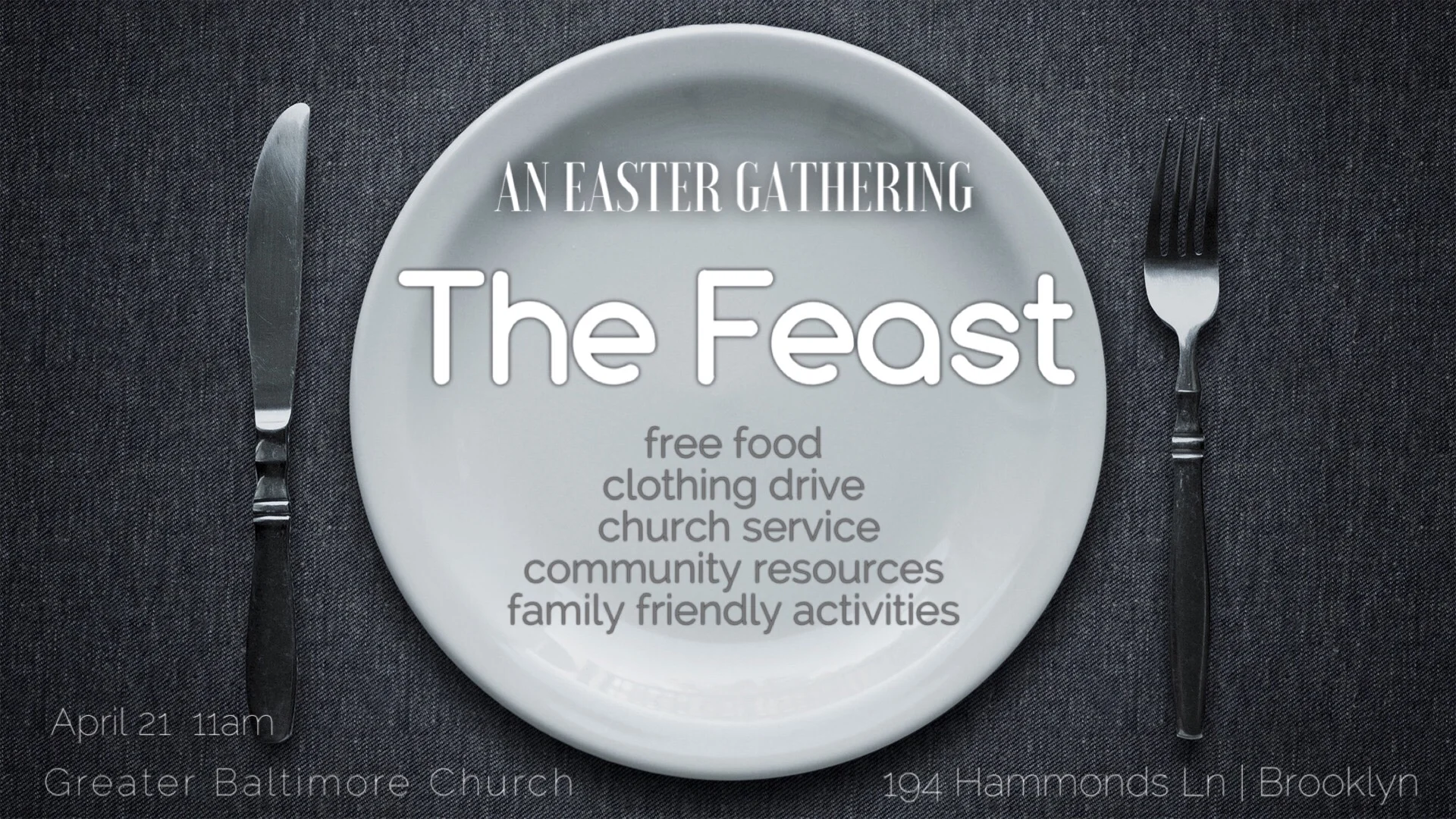 Easter Gatering - The Feast