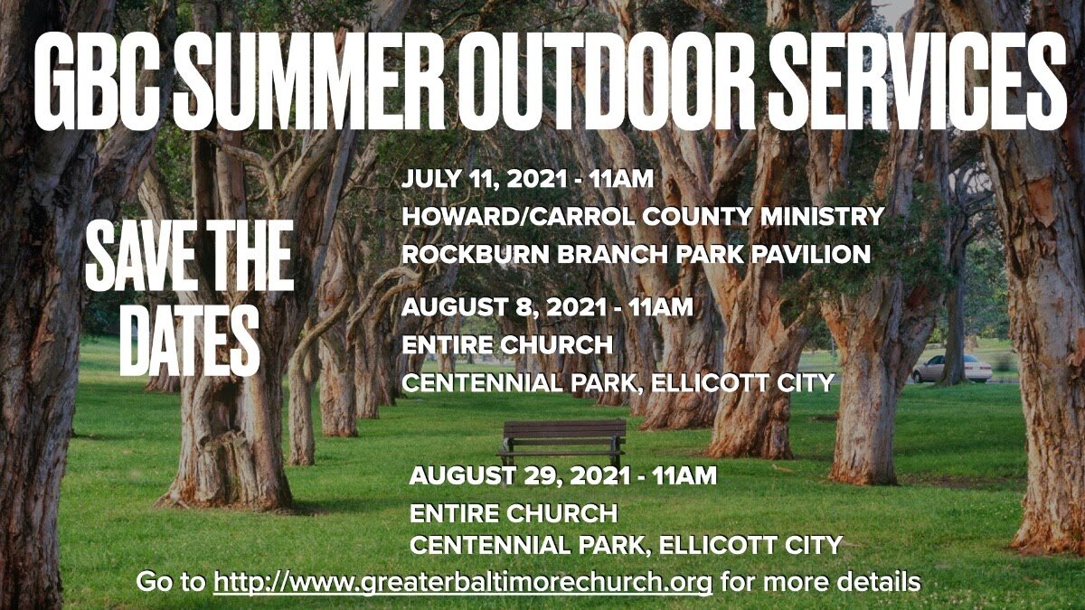 Howard/Carroll County Region Outdoor Service July 11th