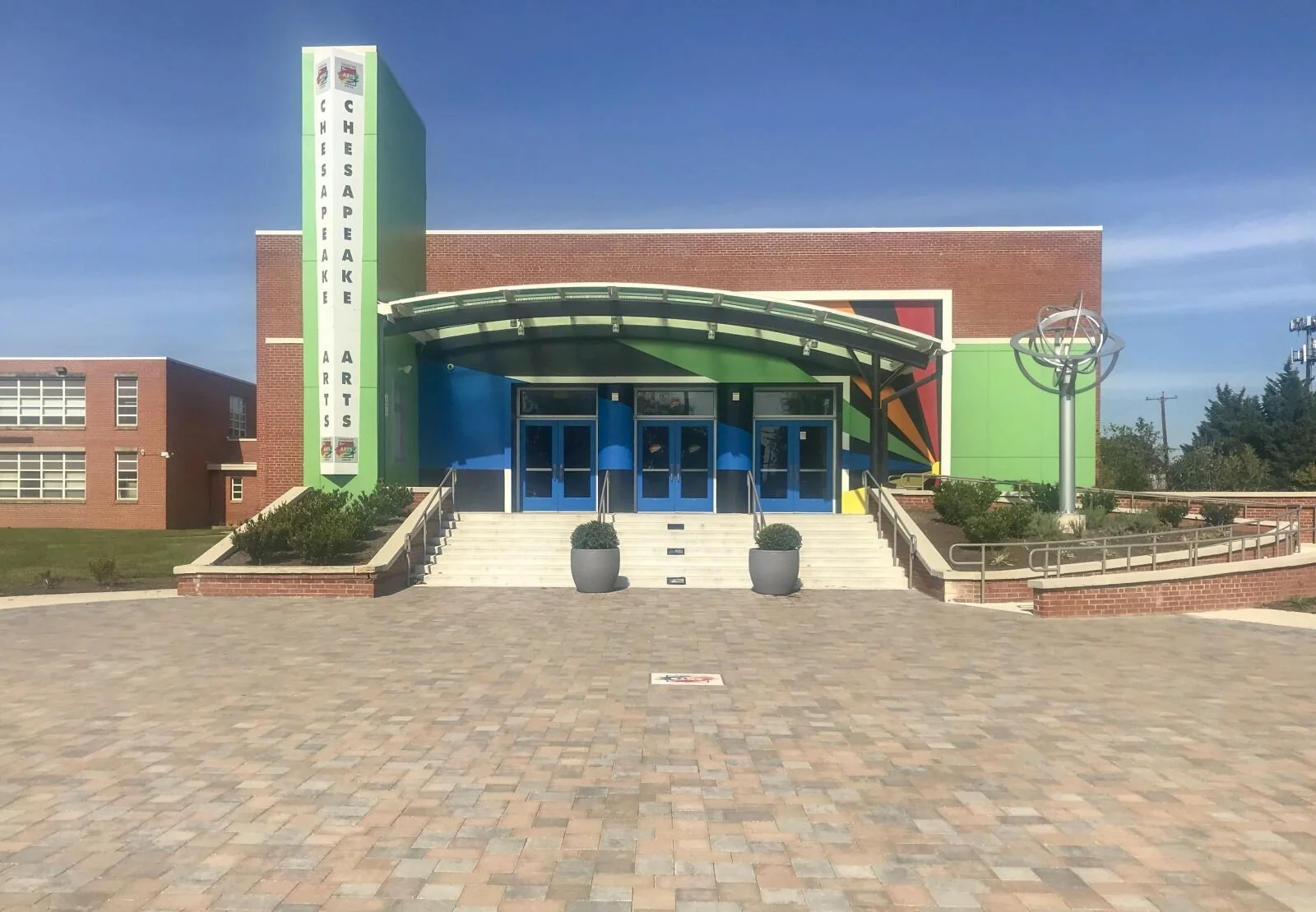 In-person service at Chesapeake Arts Center