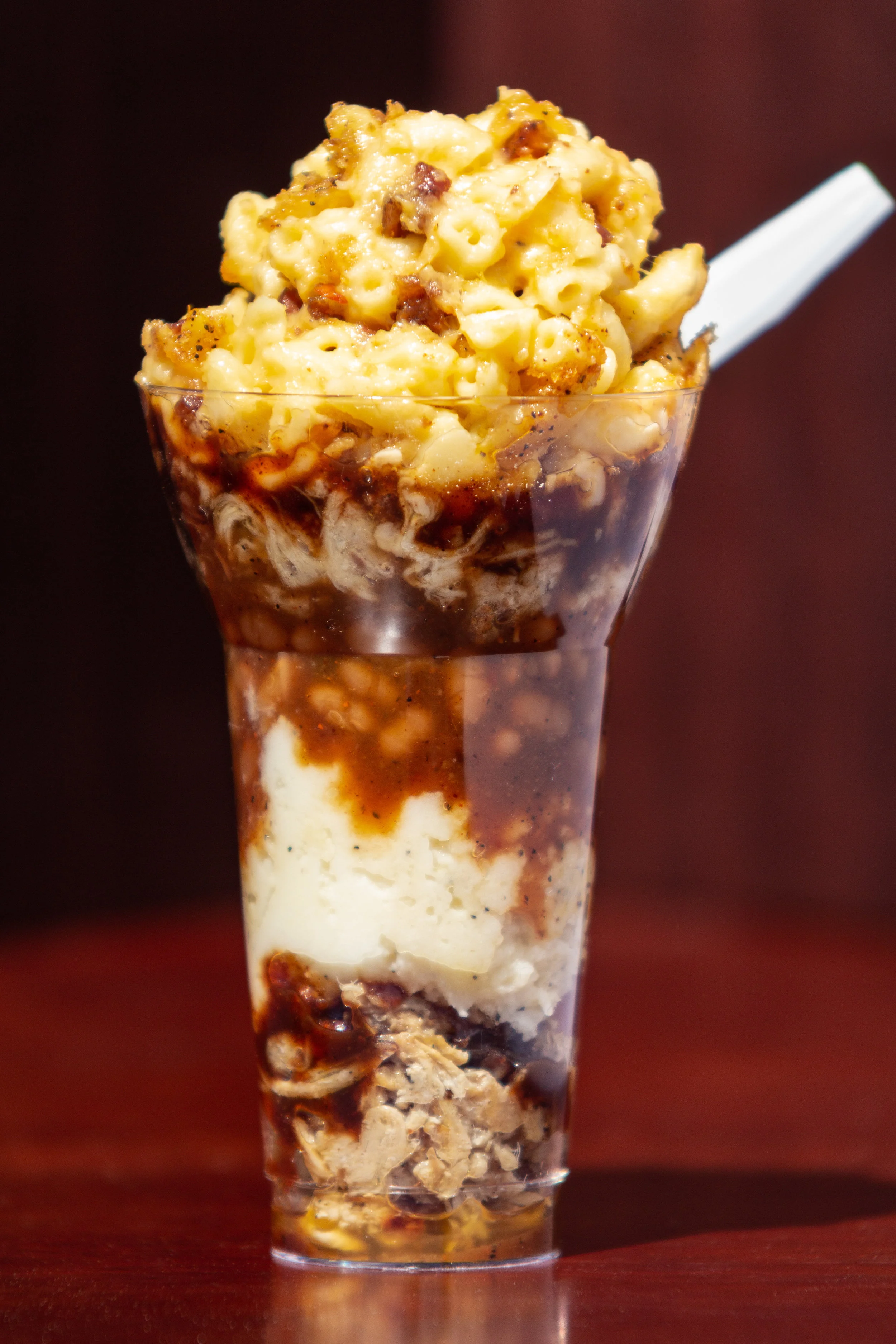 Home of The Piggy Parfait! Over 1 Pound of Pure BBQ Bliss!