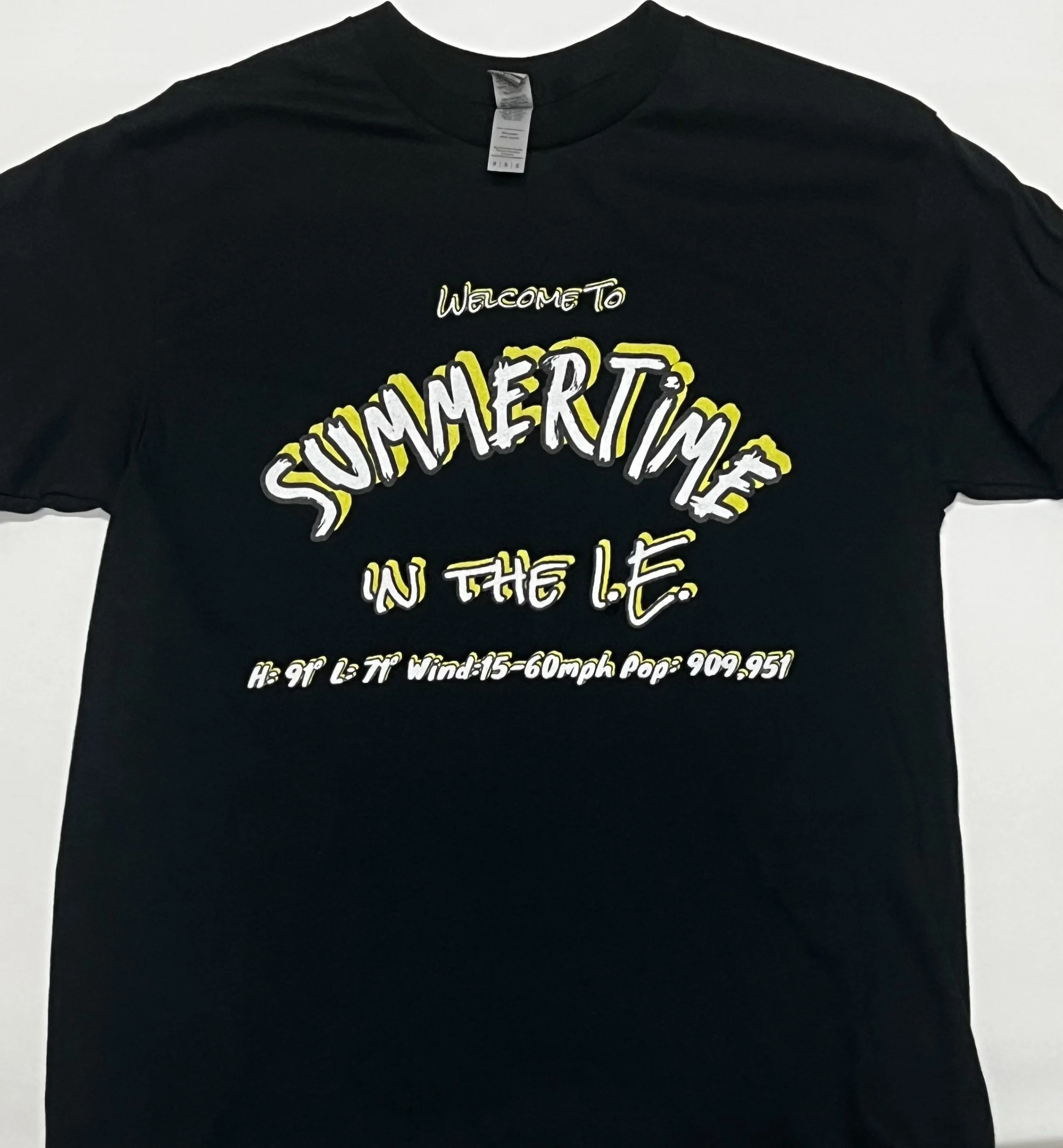 Summertime in the IE Tee (Black)