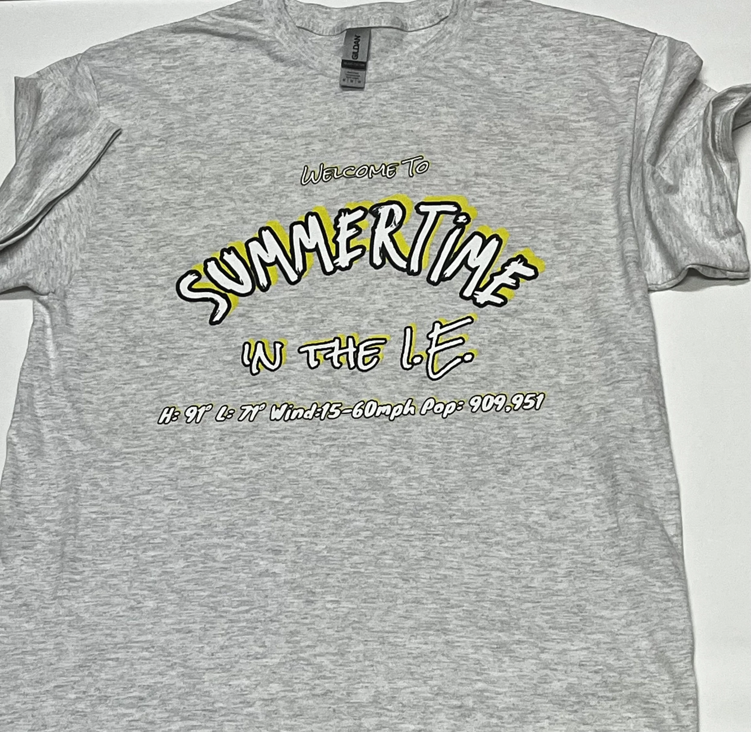 Summertime in the IE Tee (Gray)