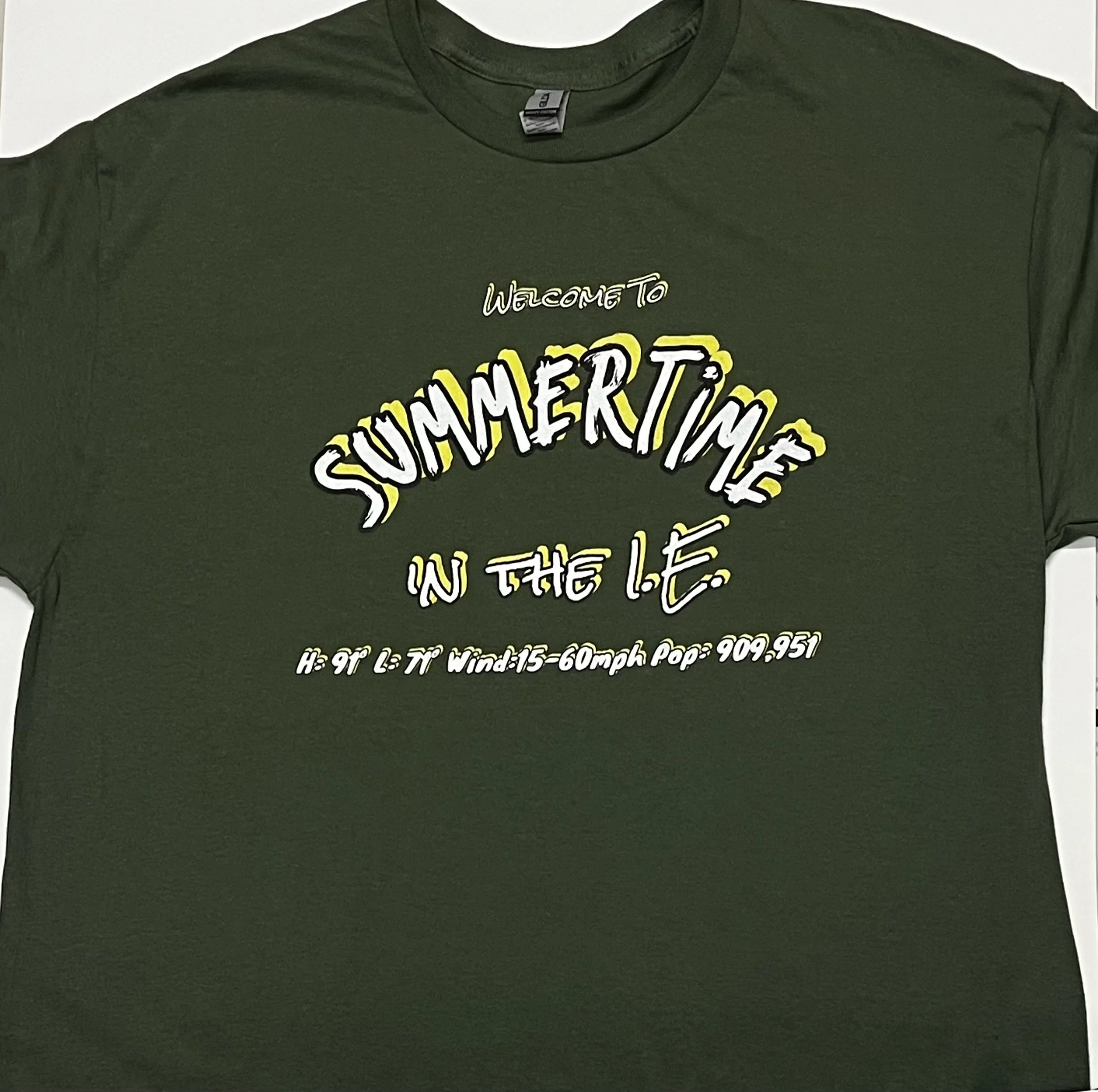 Summertime in the IE Tee (Green)