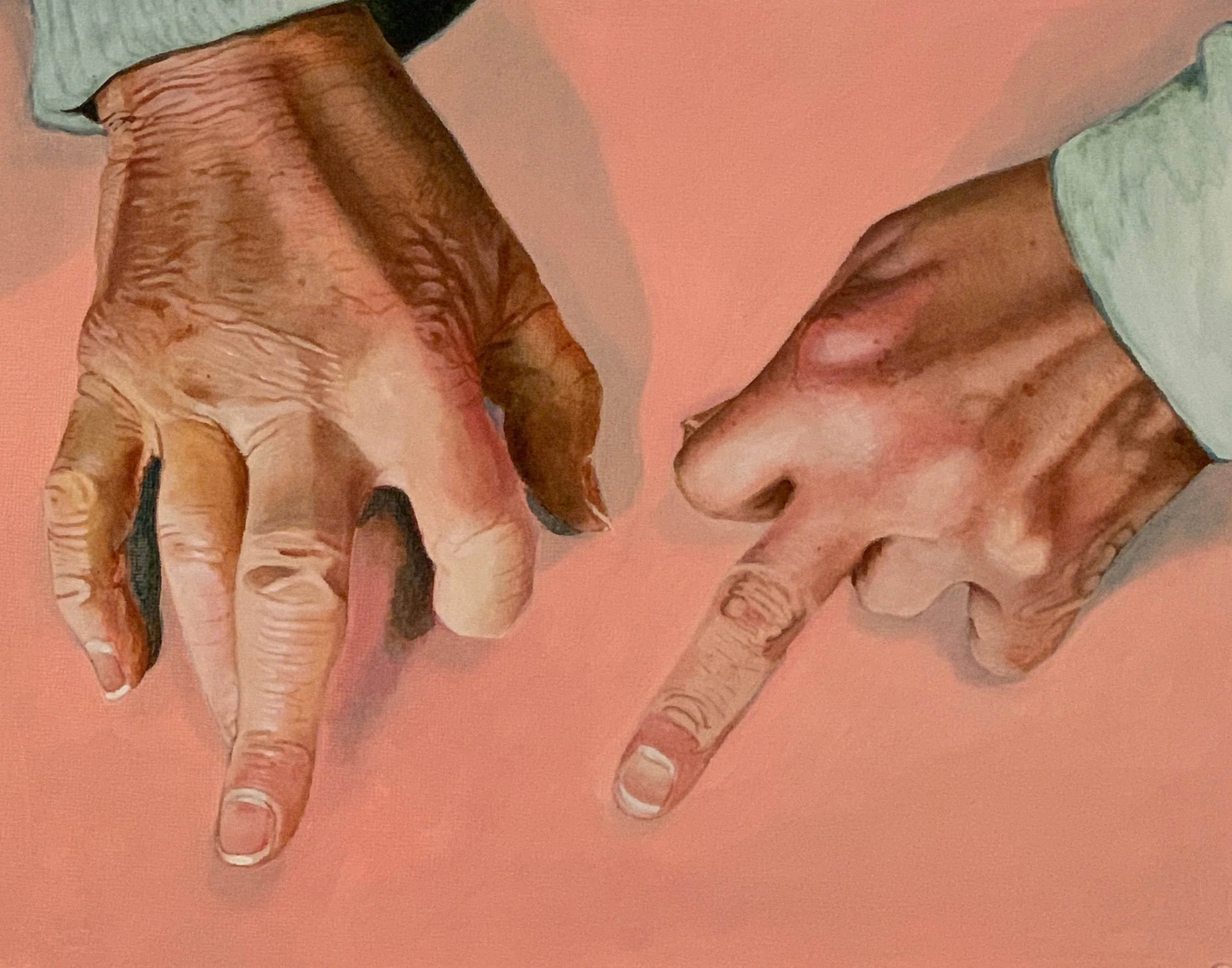 My Mom's Hand And My Hand 1