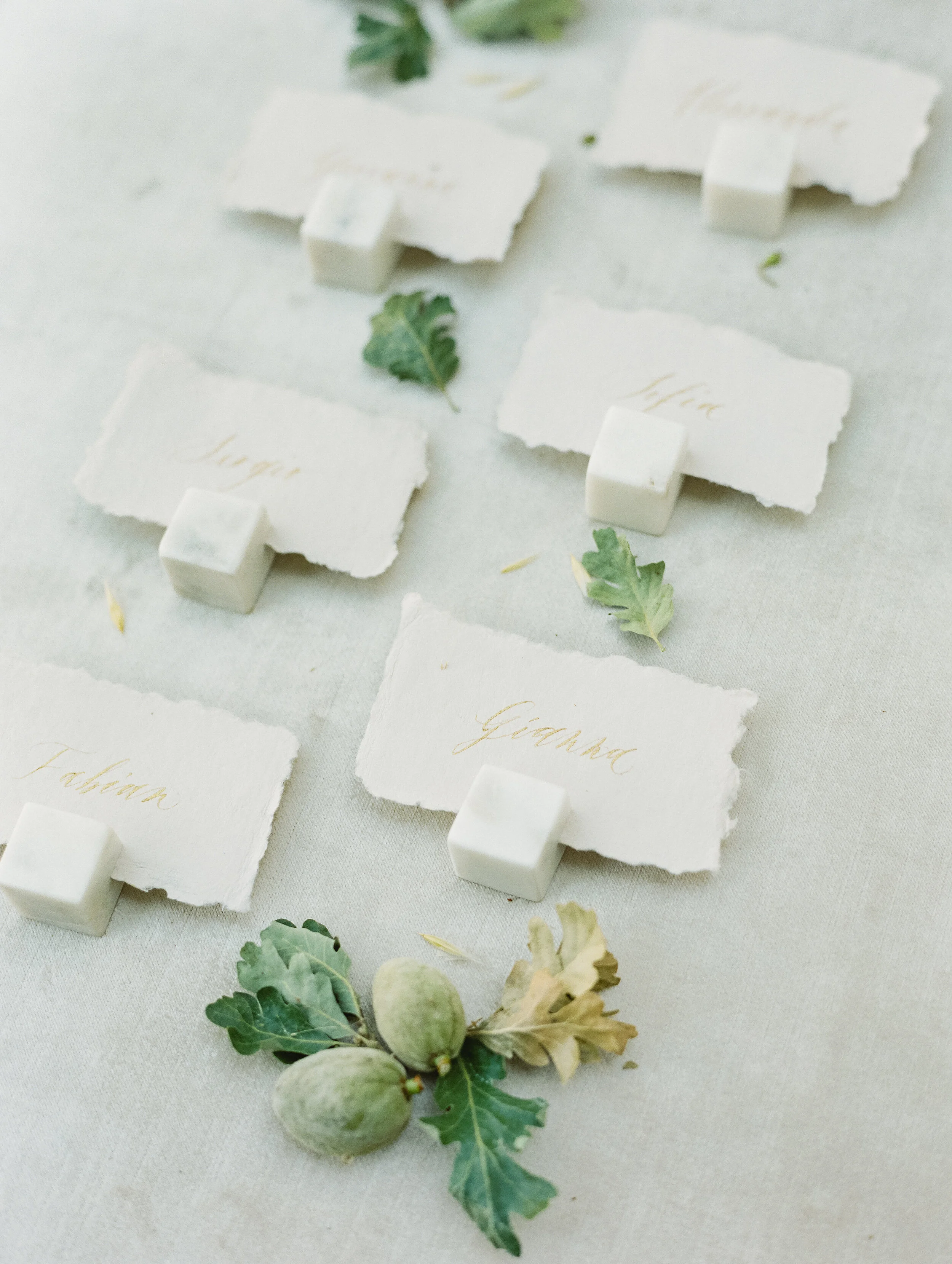 “I make great efforts to learn what the style and colors are for each wedding and bring along a curated set of props and styling surfaces.”