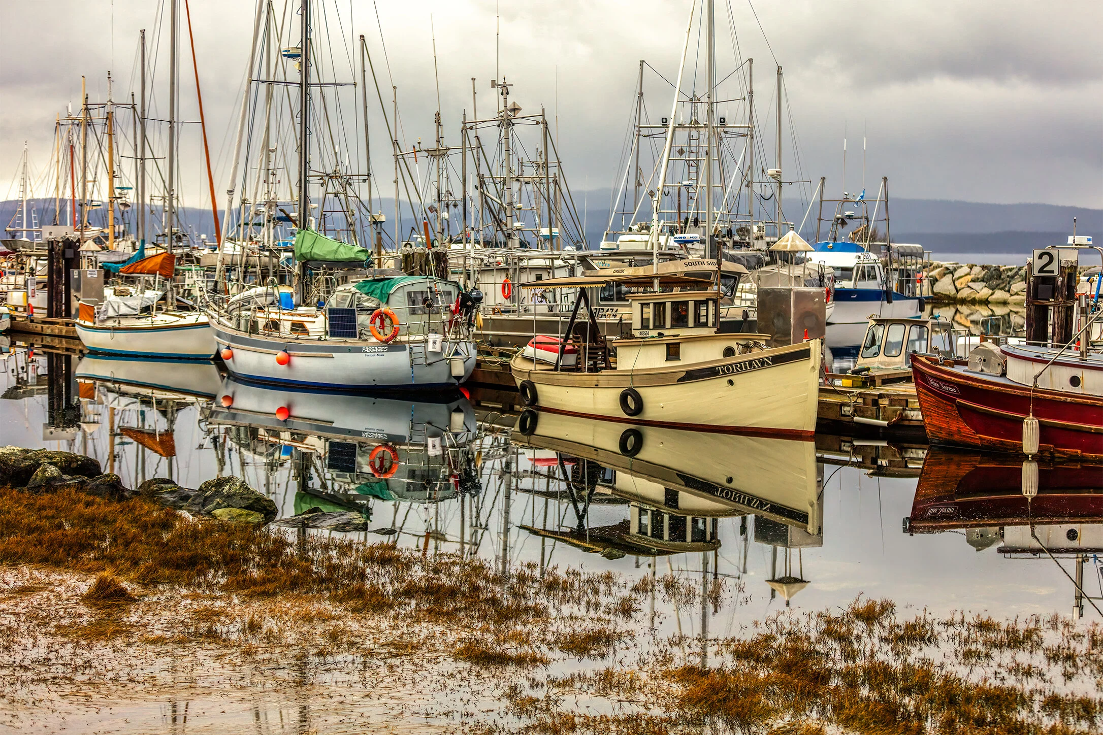 Harbour At High Tide
