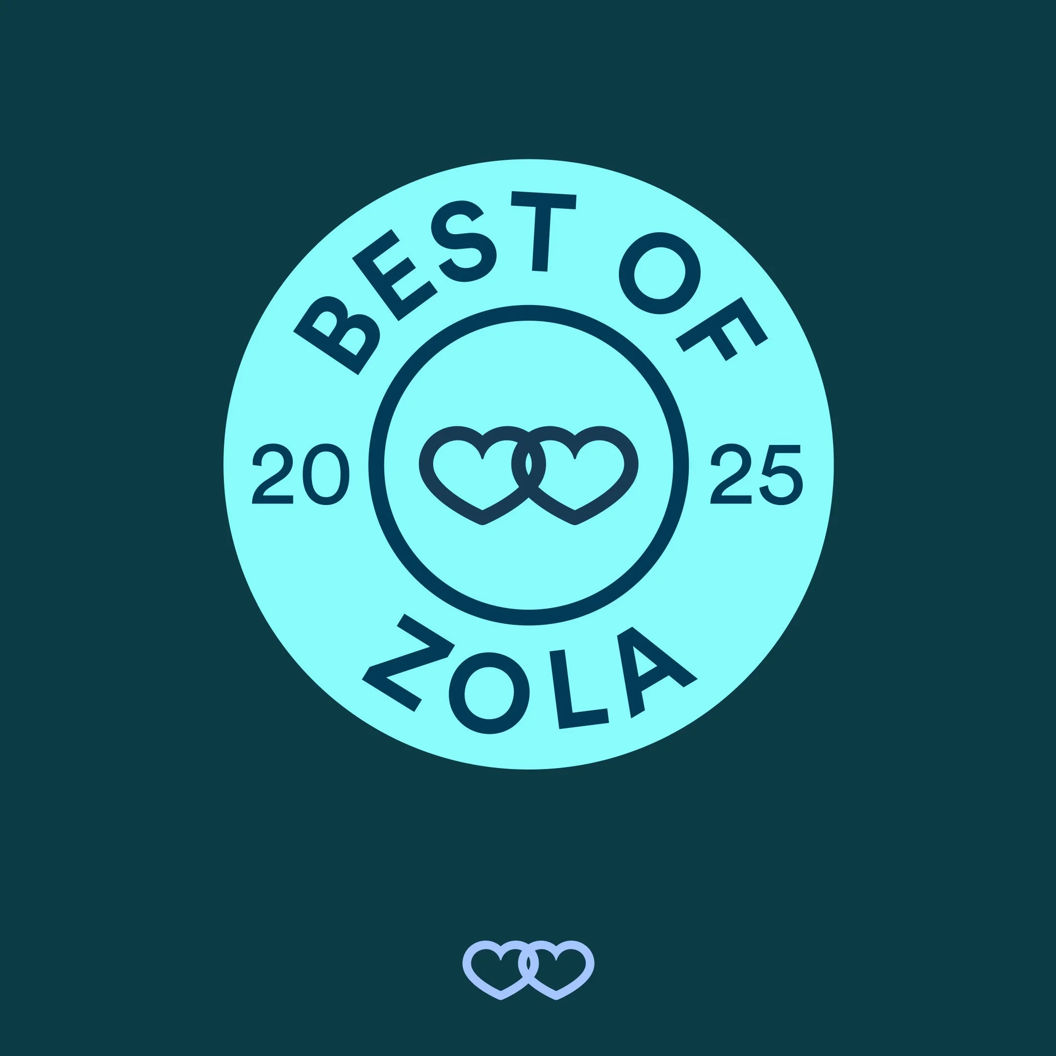 Zola Best of Weddings 2025 Award Winner. We’re honored to be recognized as a Zola Best of Weddings 2025 award winner, celebrating our commitment to exceptional DJ/MC services, seamless event flow, and unforgettable wedding experiences.