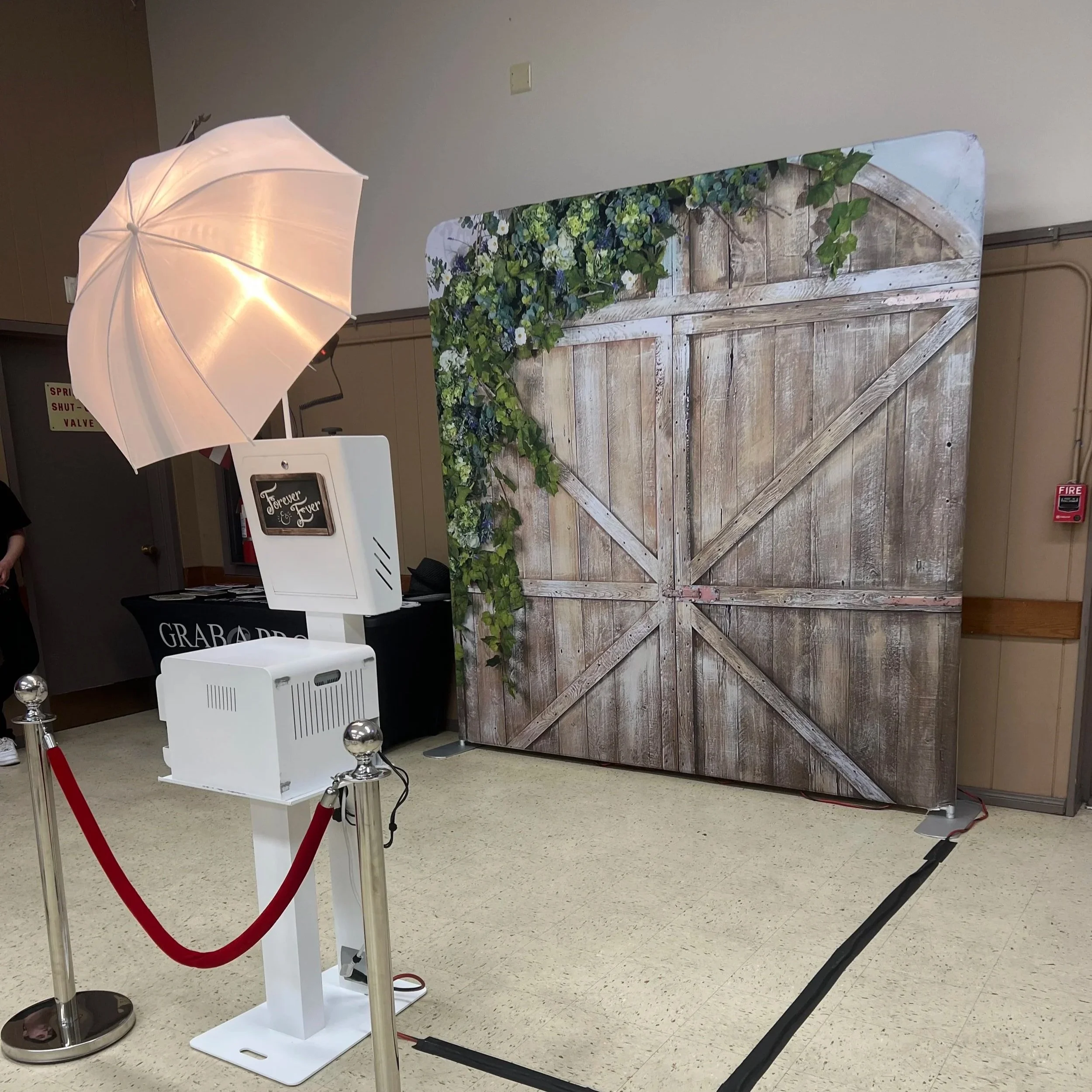 Luxury Photo Booth Experience for Weddings & Events. Our modern photo booth provides an interactive and stylish experience, allowing guests to capture unforgettable moments throughout the celebration.