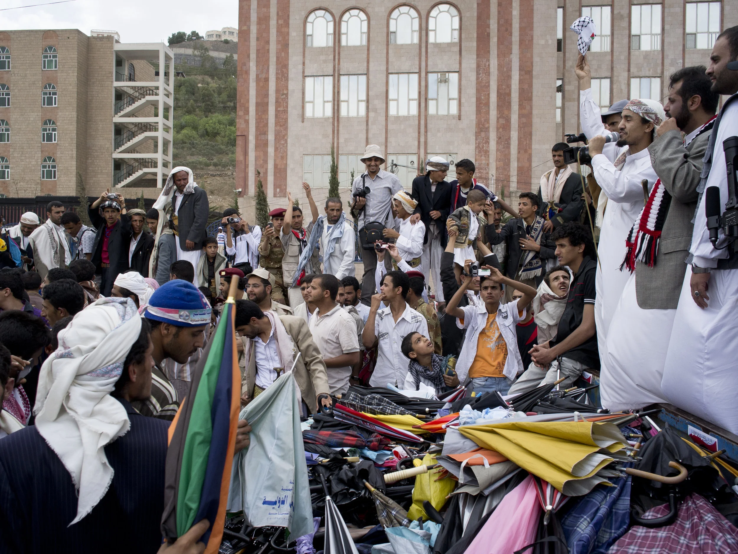 Protesters in Sana�a Show Solidarity With Embattled Abyan Prov