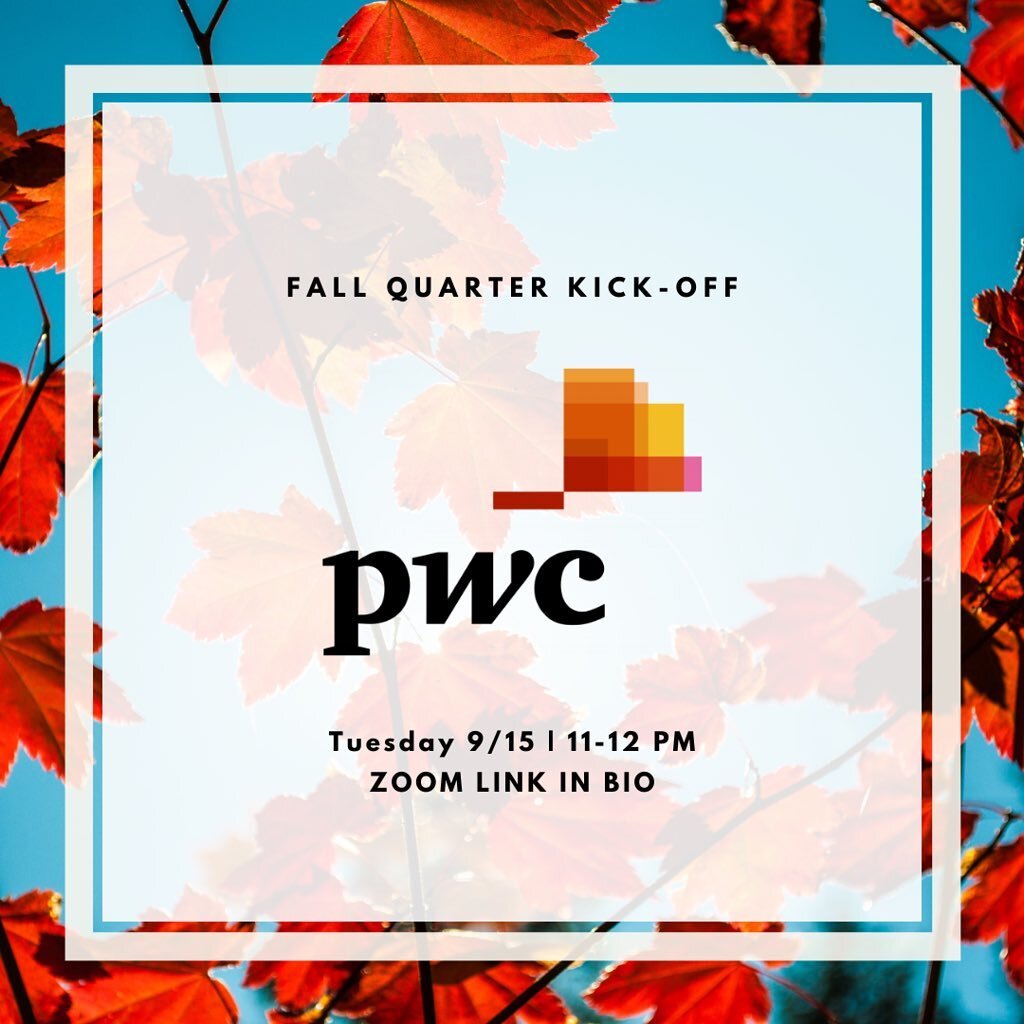 Welcome back to school! We hope you had a great first day! If you are interested come learn about what isa is and meet pwc one of the four biggest accounting firms in the world to see how who they are and how you can be involved! Link to join will be