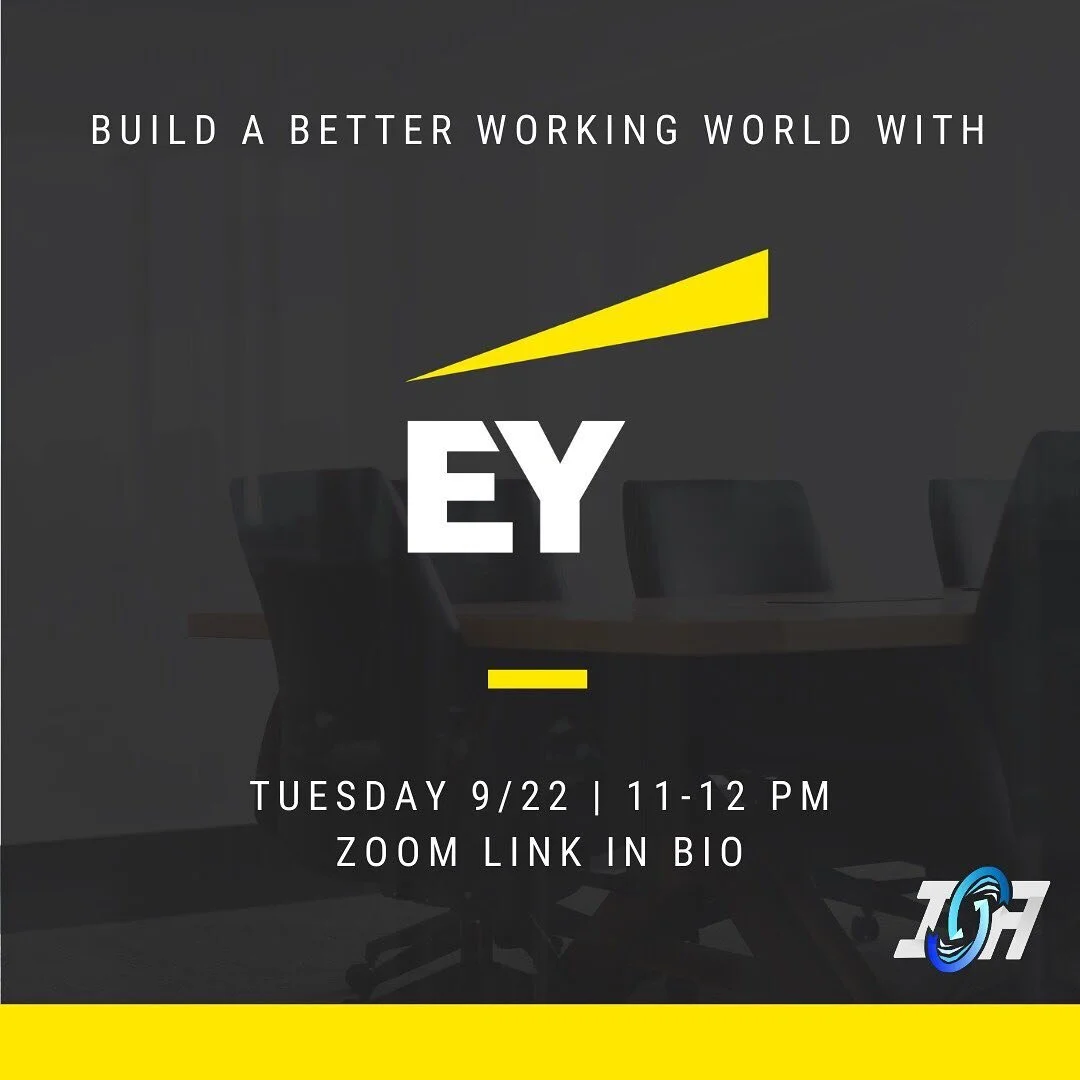 We are excited to have EY virtually visit us this Tuesday!&nbsp;Come join us tomorrow&nbsp;(9/22)&nbsp;at 11:10 AM to learn more about the company and opportunities they have for IS students.&nbsp;Meeting link to join is in the bio. See you there!
