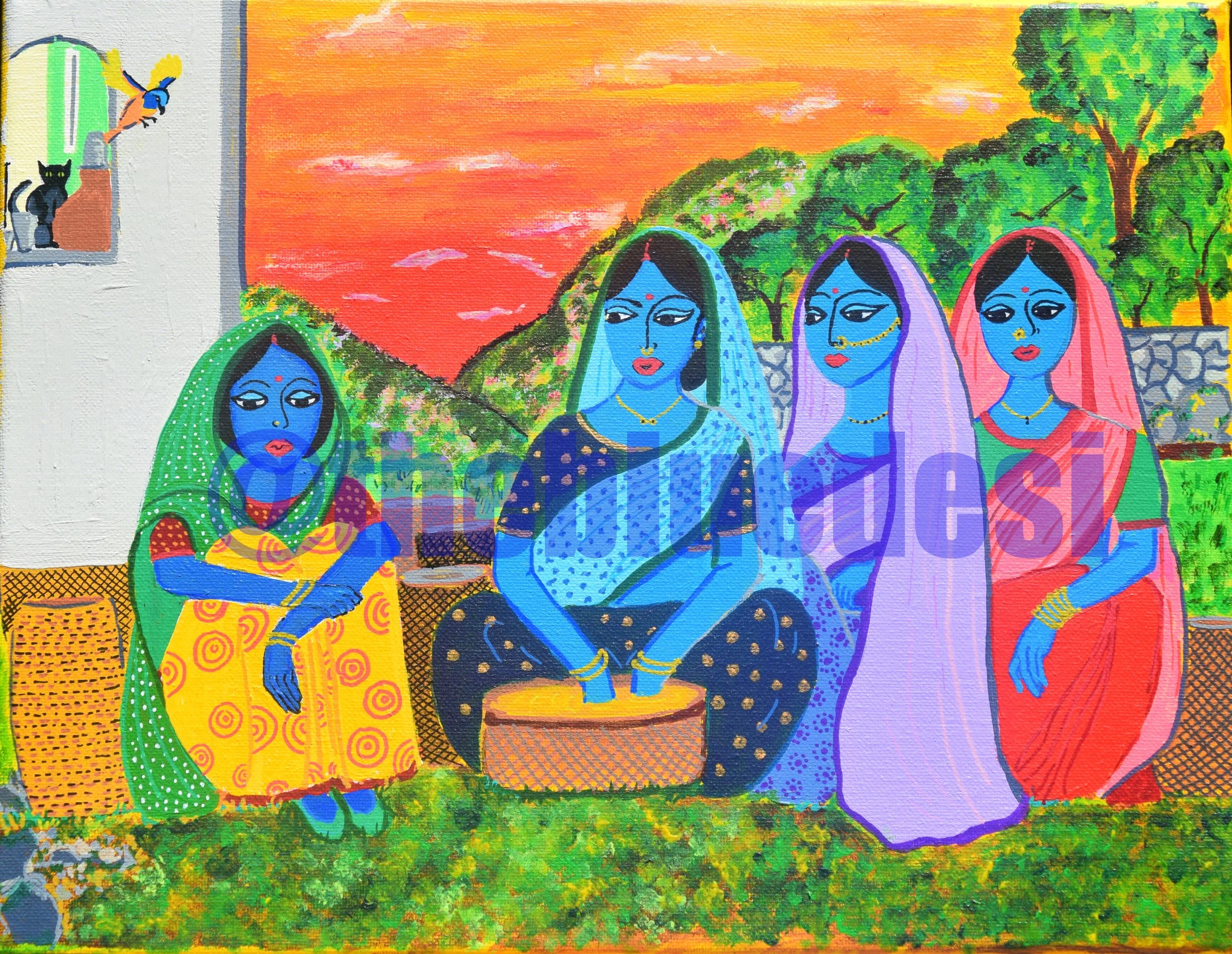 Chattering Aunties