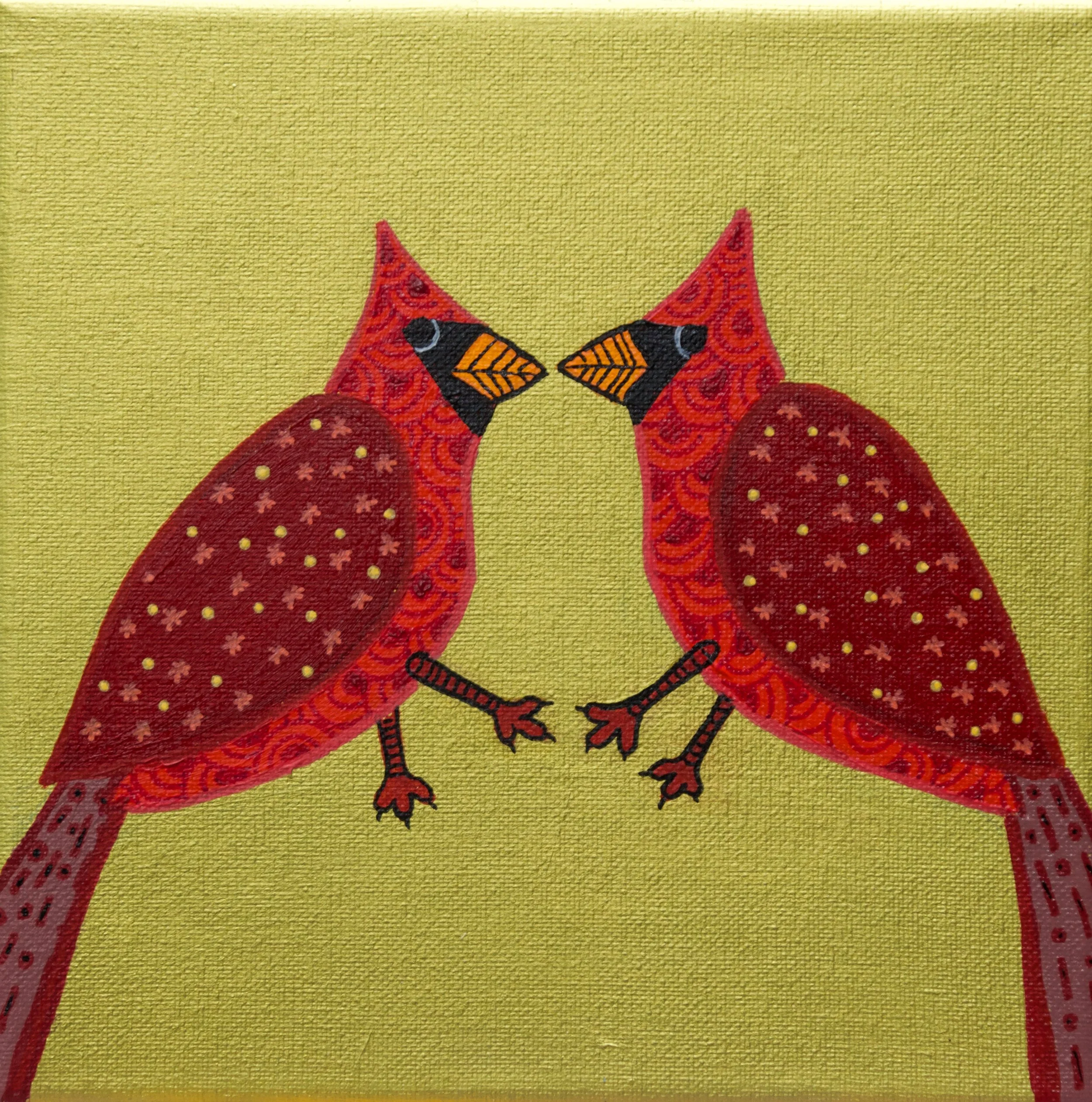 Cardinals Gond (Facing)