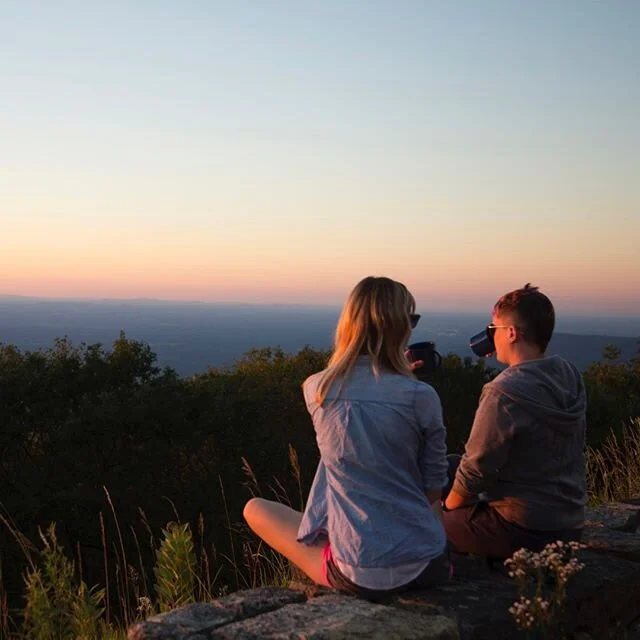 it's boozy wednesday and holy smokes, check at this sexy pic from SHEN (shenandoah national park). one of @maygenkeller 's favorite photos of all time, it's a real mood. don't worry, it's not just a good looking scene, we're also having a bev--if you