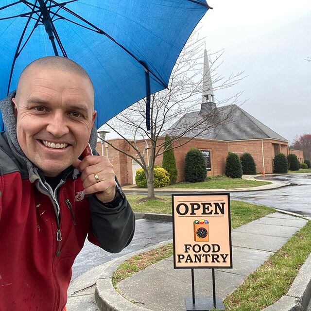 DRIVE THROUGH FOOD PANTRY is open TUESDAY 9:30am. We will be following CDC guidelines and social distancing to help keep everyone safe.