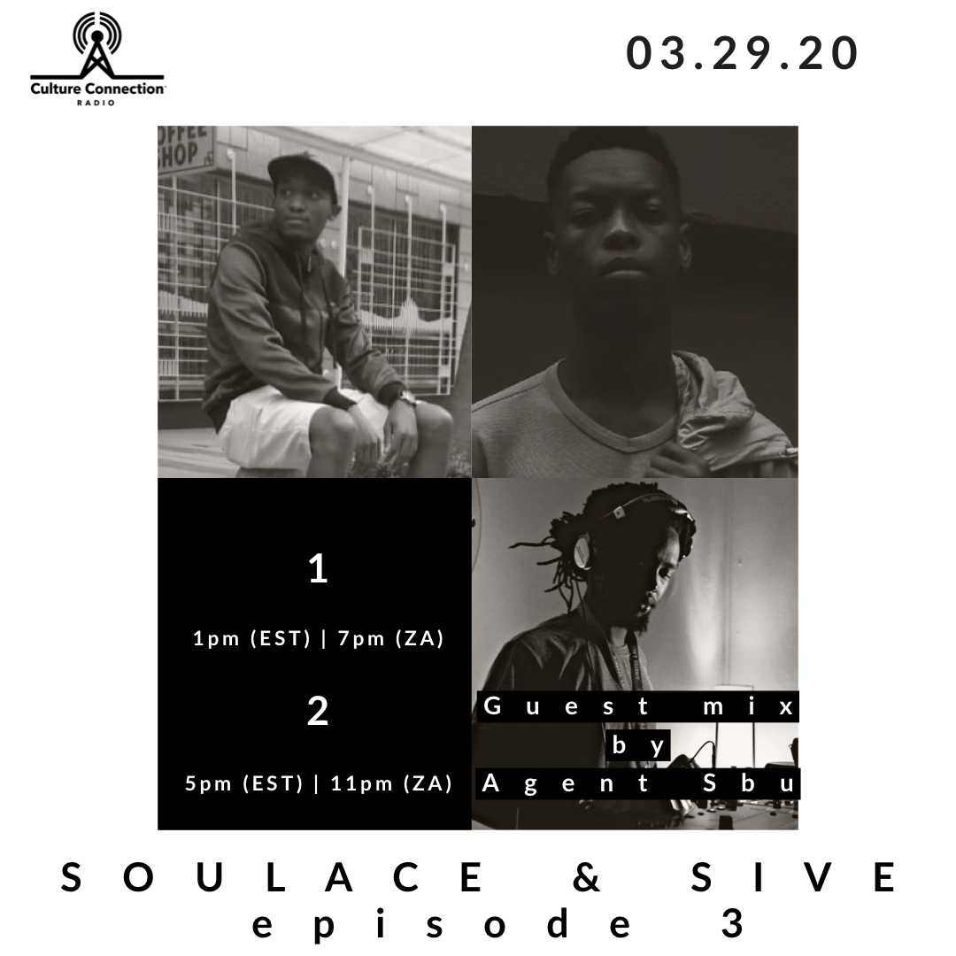 SOULACE &amp; SIVE SHOW Guest Mix By Agent Sbu 