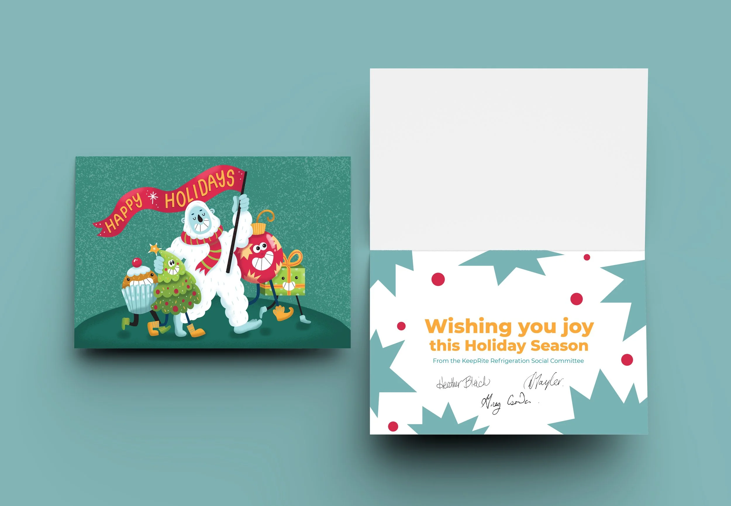 Keeprite Refrigeration's Holiday Card