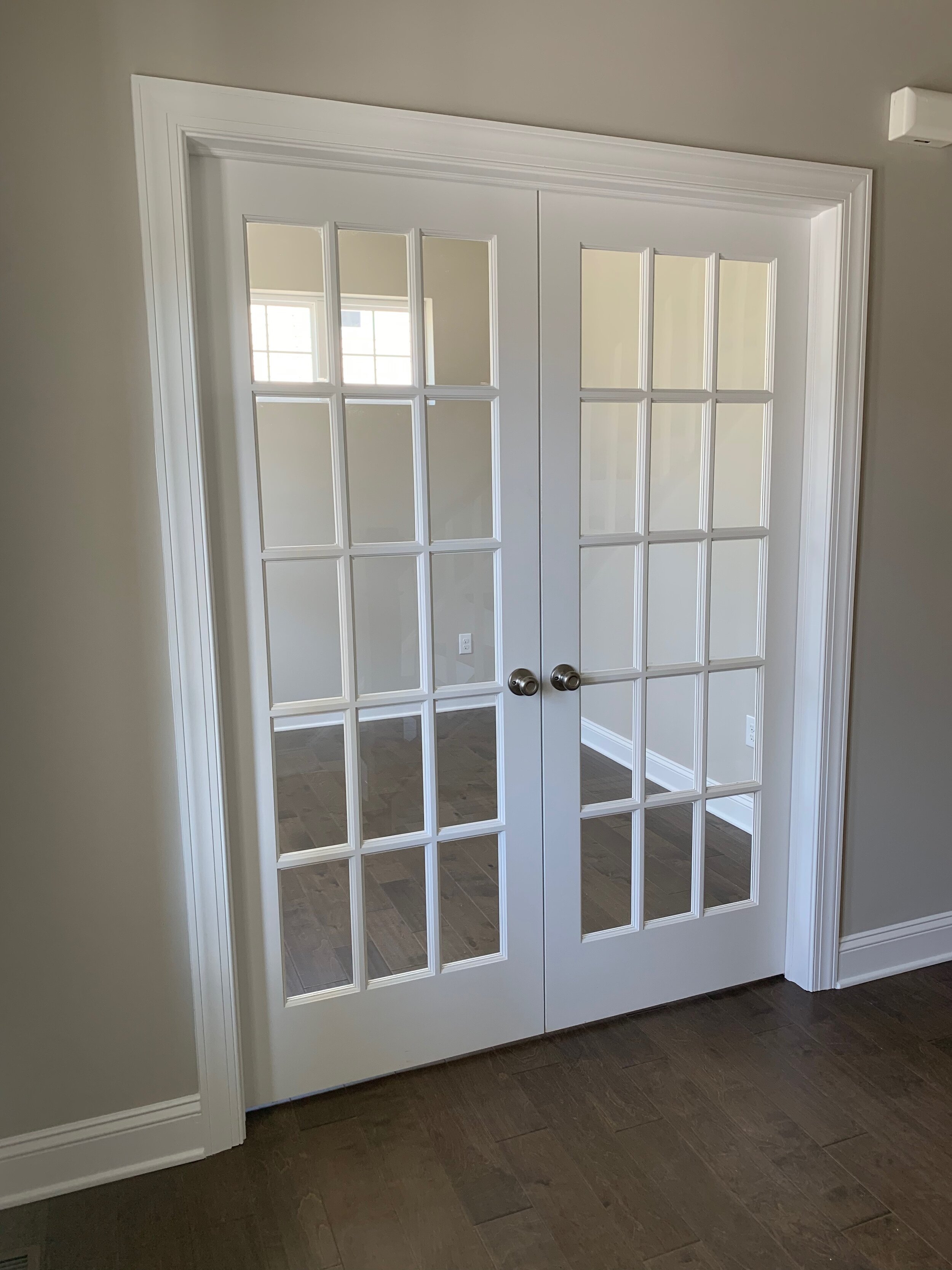 Upgrade to Glass French Doors