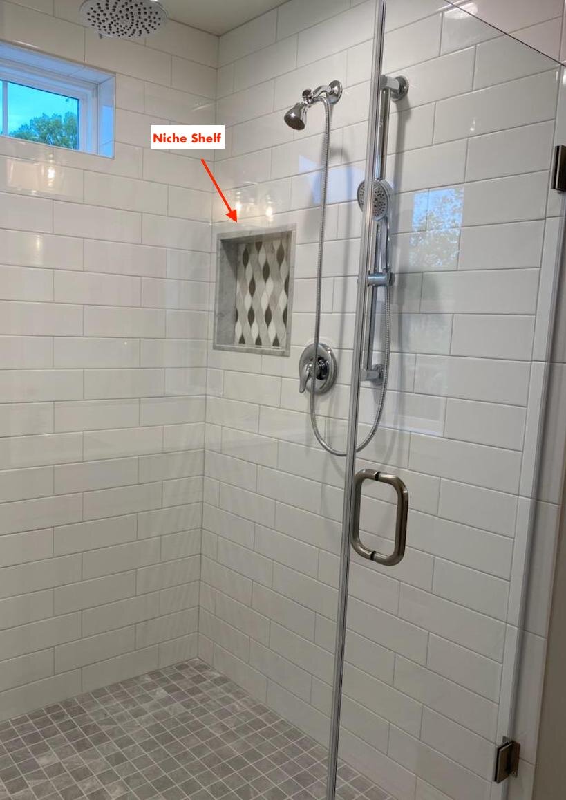 Upgrade - Small Shower Niche