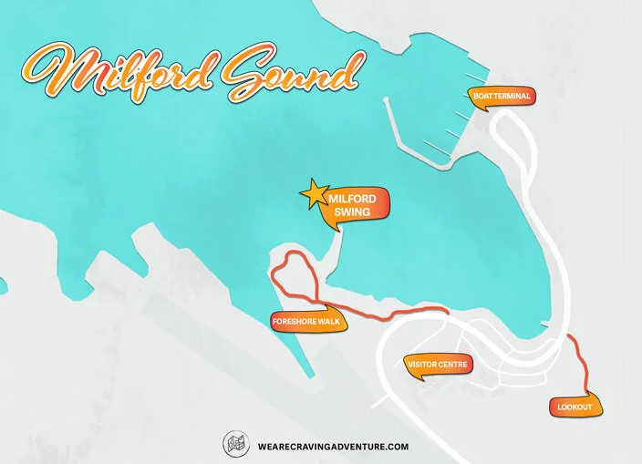 Find the interactive map of Milford Sound here