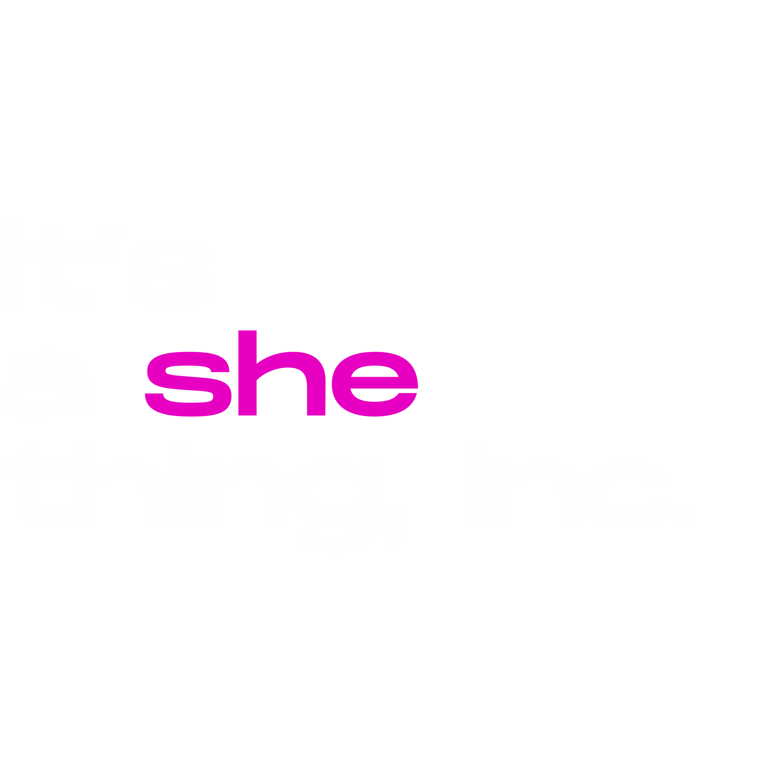 It&#39;s A She Thing, Inc.