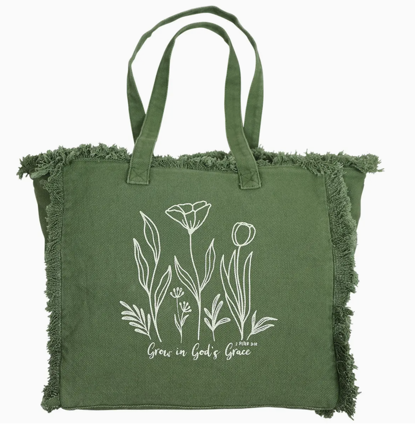 Grace & Truth Tote Bag Grow in God's Grace
