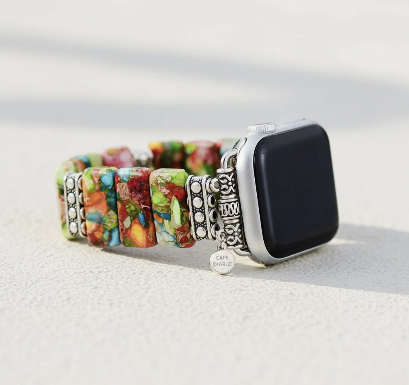 Chic Flower Stretch Apple Watch Strap