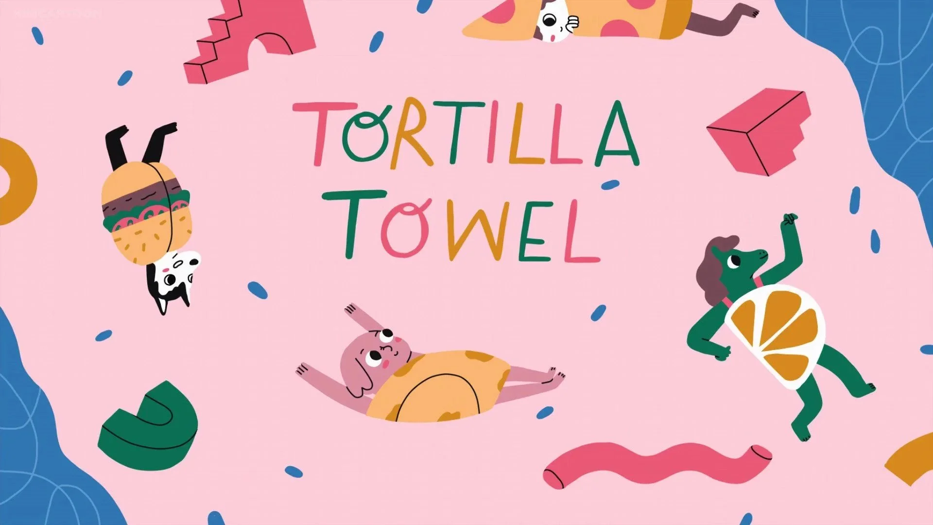  Title Card for the Tortilla Towel episode of Summer Camp Island 