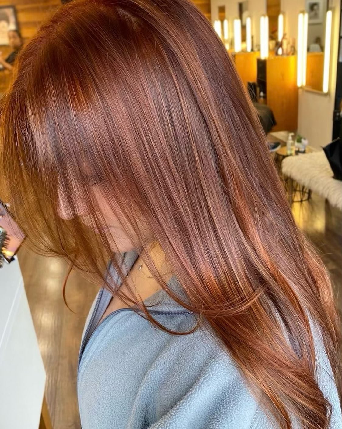 Hurry and book your color appointment @betrusalon to take your hair right into the richness of fall