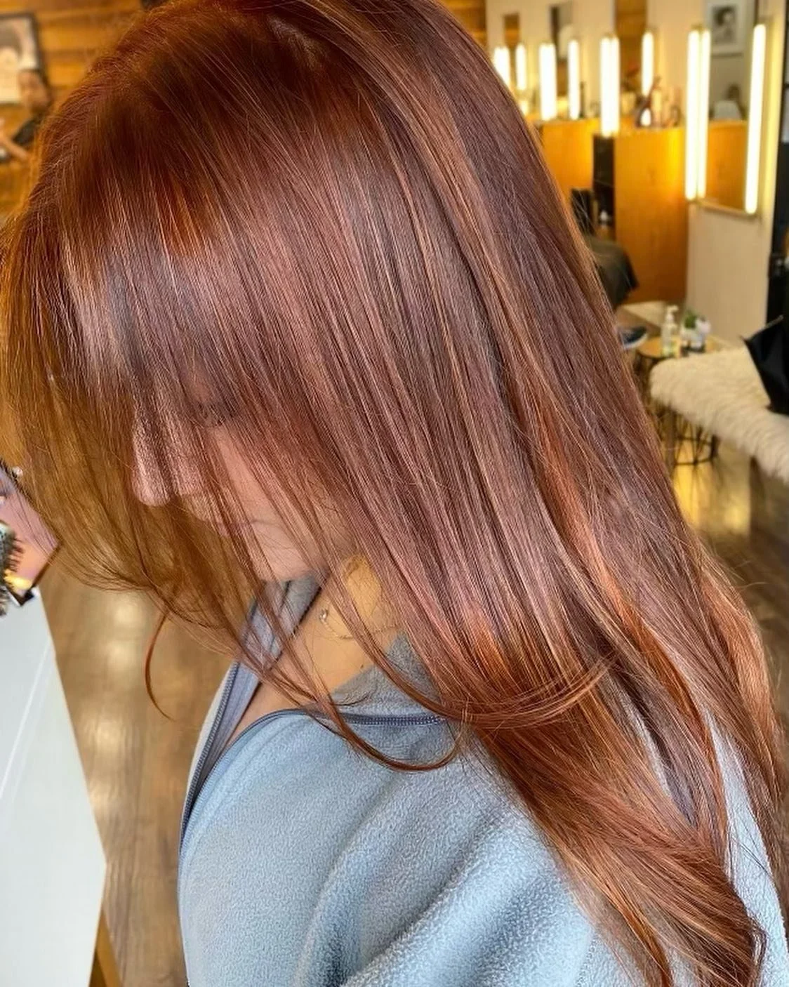 Hurry and book your color appointment @betrusalon to take your hair right into the richness of fall