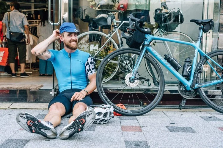 602km and 6,316m elevation from Tokyo to Osaka within 24 hours. I've never felt so comfortable on the bike after such a long stint.