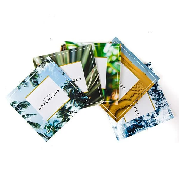 Affirmation Notecards Abundance Fearless Resilient Adventure seeker karma bliss