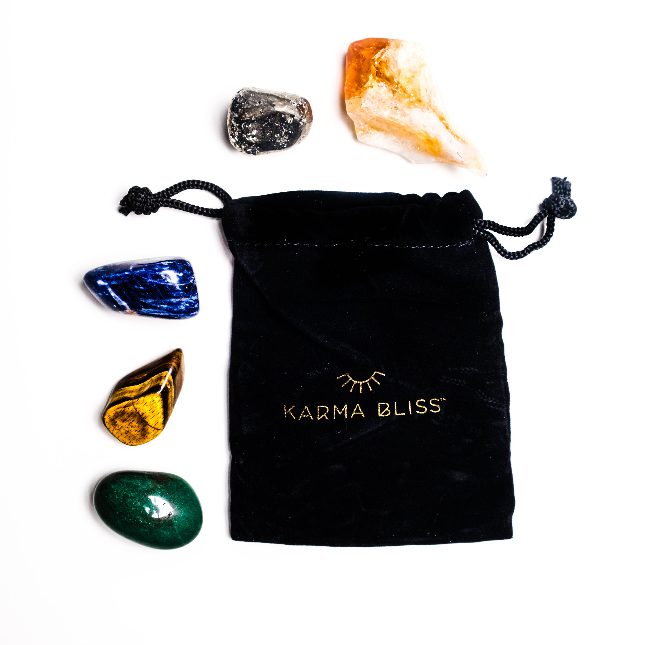 Dharma Bliss Bag Healing crystals for career purpose karma bliss Nordstrom