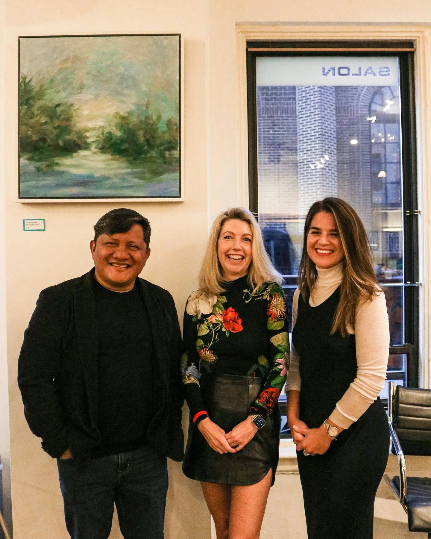 What a successful &amp; fun evening of art! Thank you to our unique artists: Juan Carlos Silva, Catherine Daniels, &amp; Laura Schueren! And thank you to all those who attended! Be sure to check our page for the next event !
