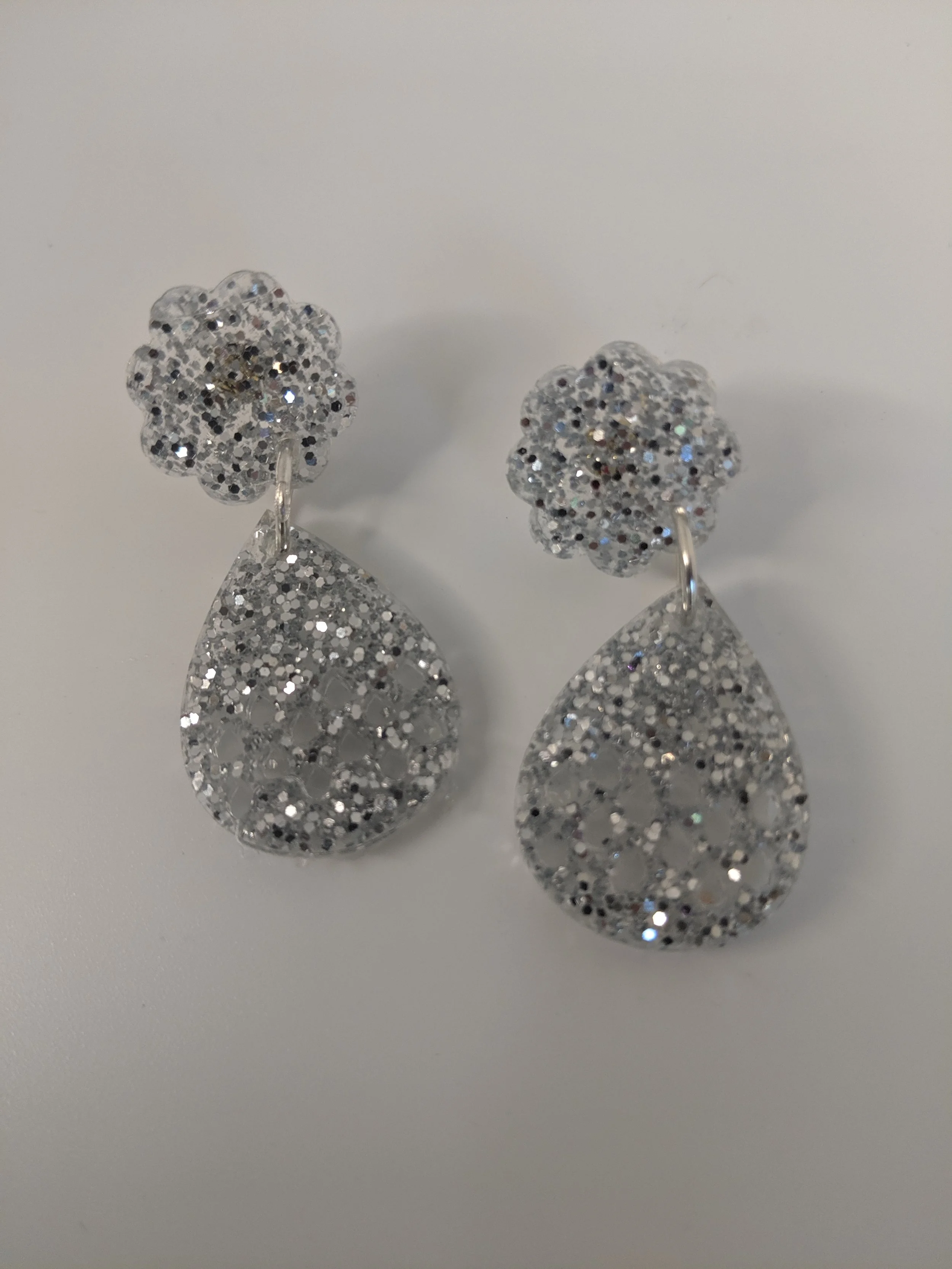 Silver glitter