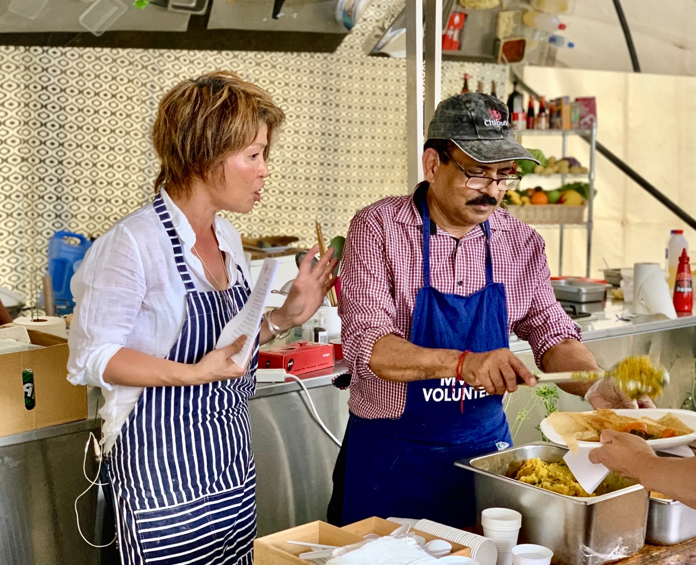 Cooking up a storm at Knox Festival 2019