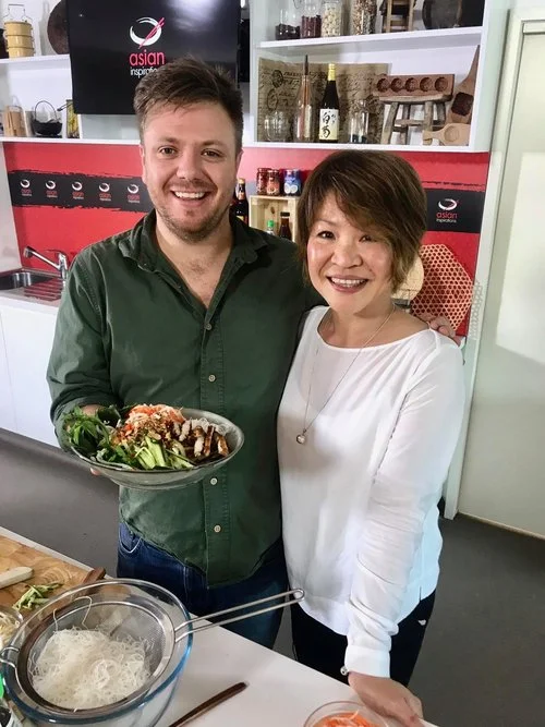 Masterchef Michael Weldon &amp; Lillie - The Cook’s Pantry Channel 10