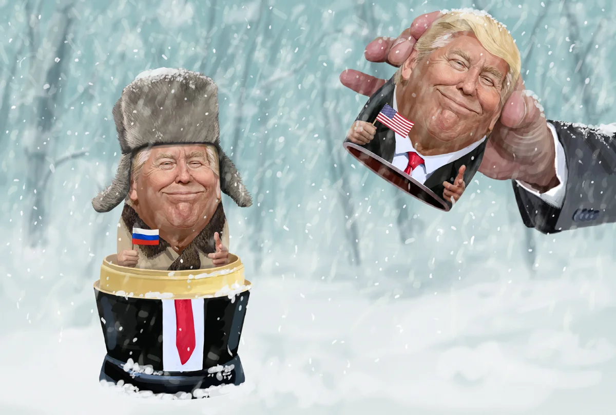 "Russian" Donald Trump