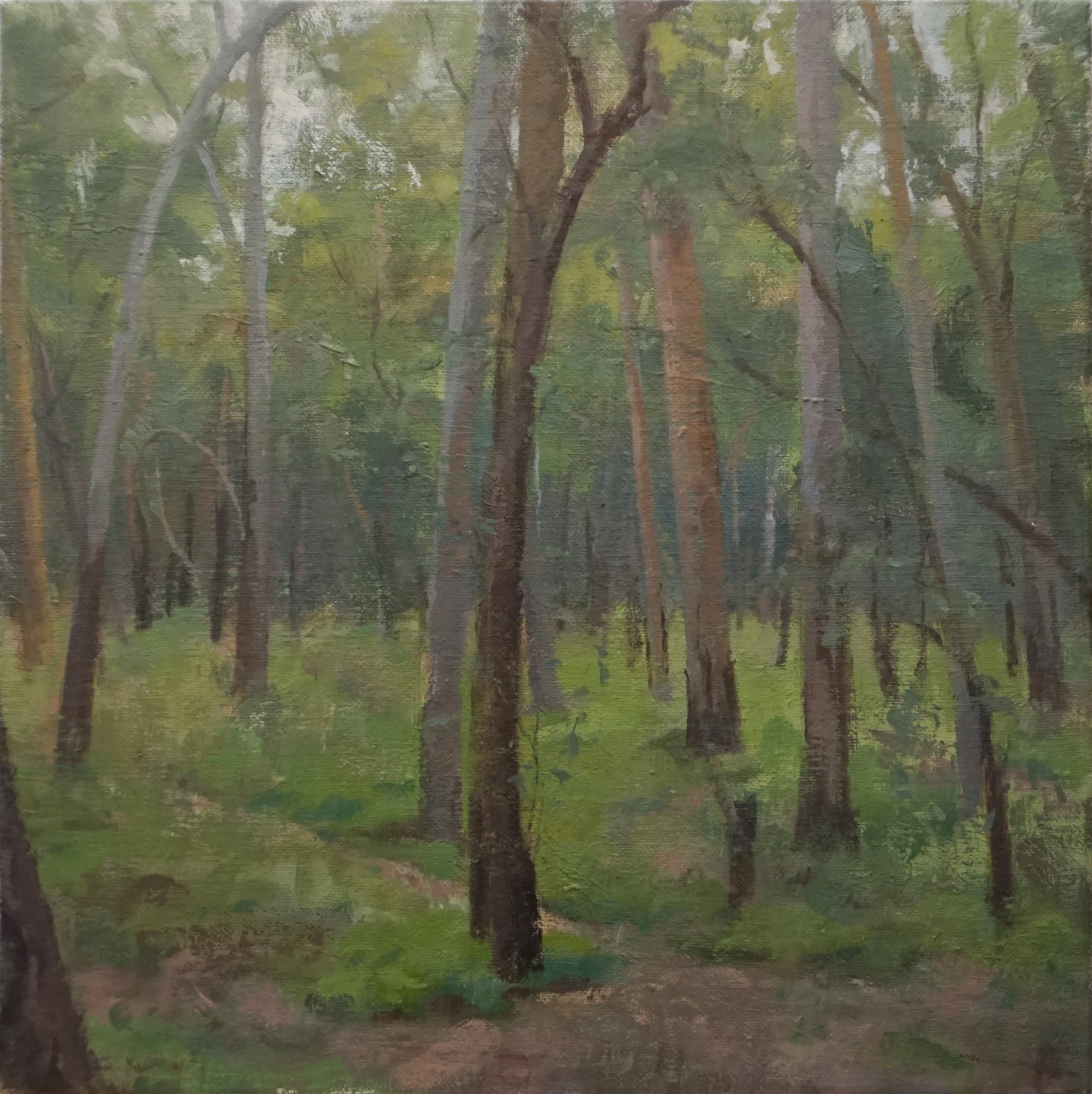  Oil on Canvas, 30x30 cm, 2018 