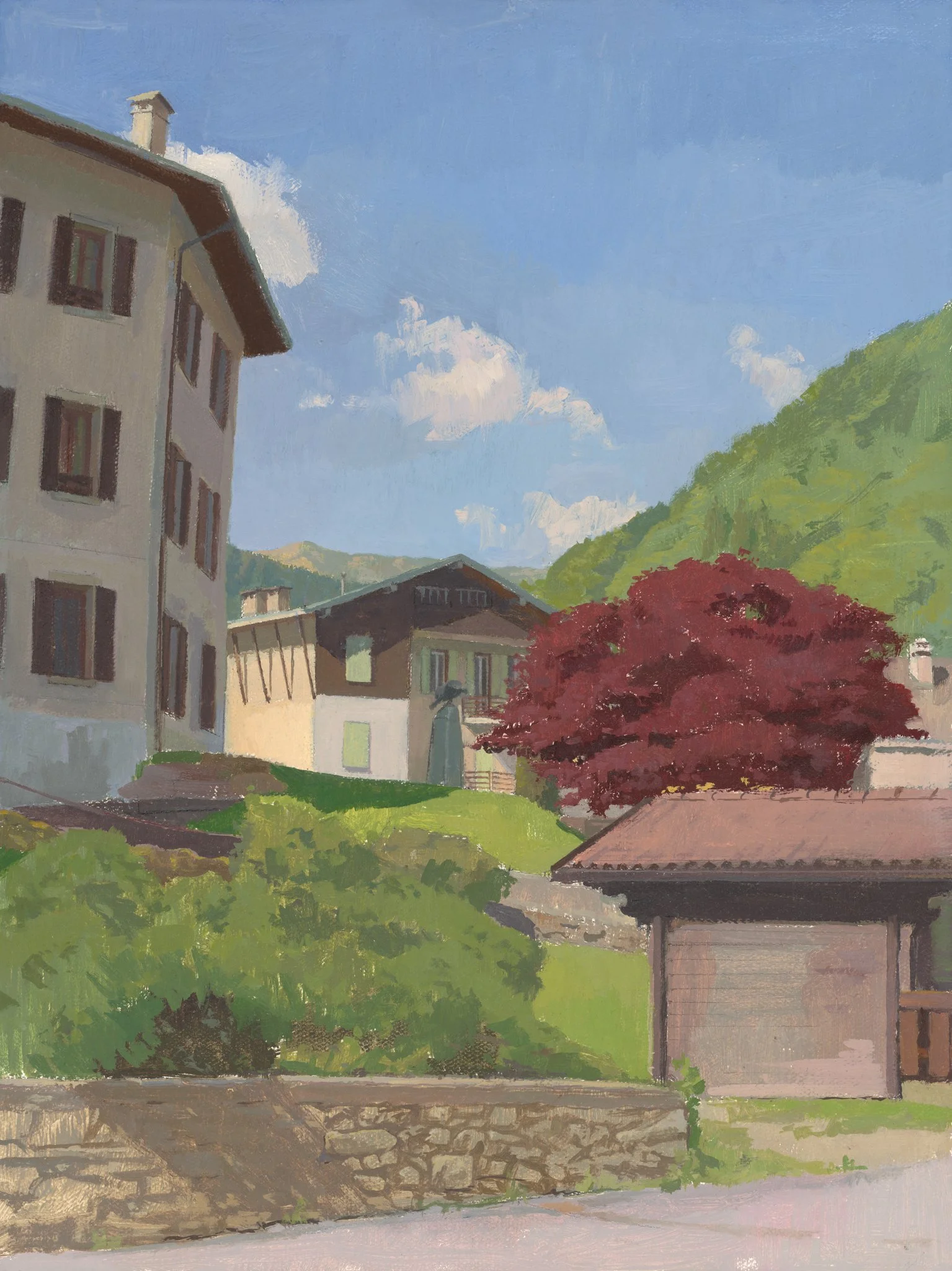 Oil on canvas, 30x40 cm, 2025