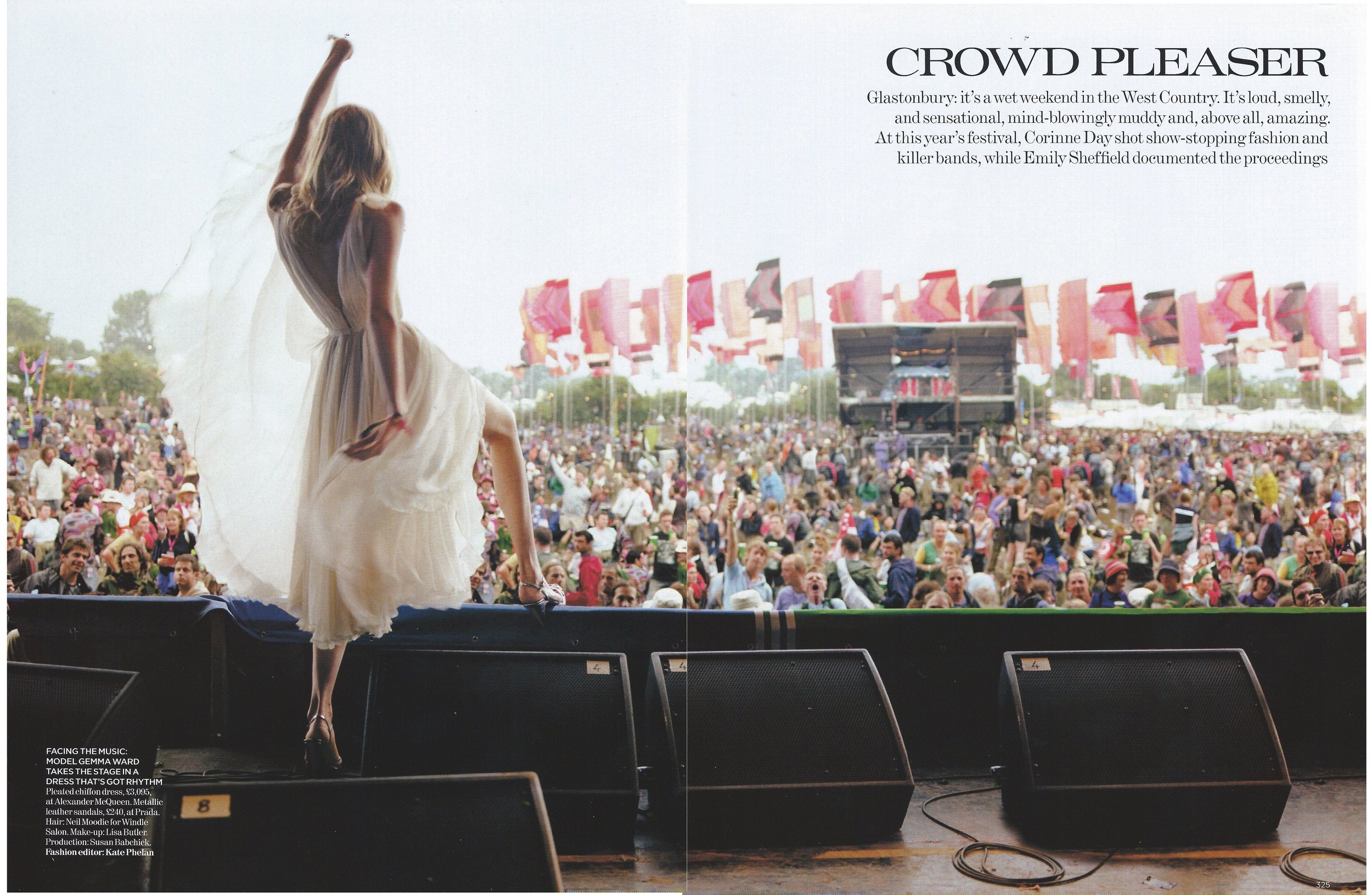 Ph Corinne Day for Vogue UK. Hair Neil Moodie