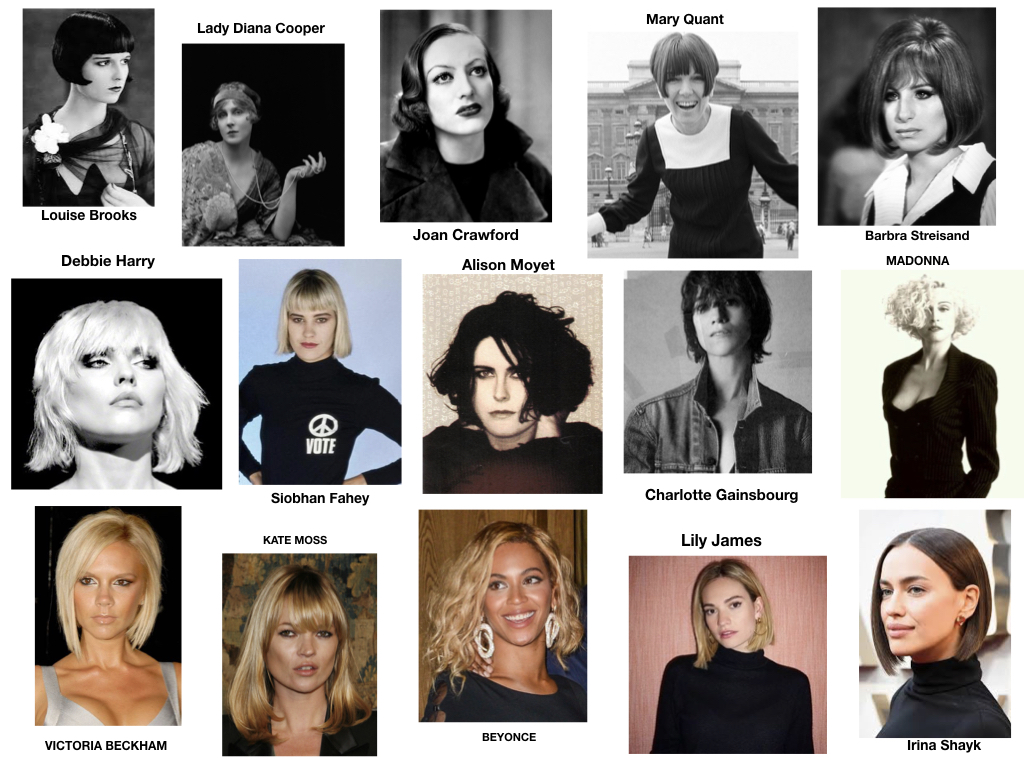 Famous Bobs over the years