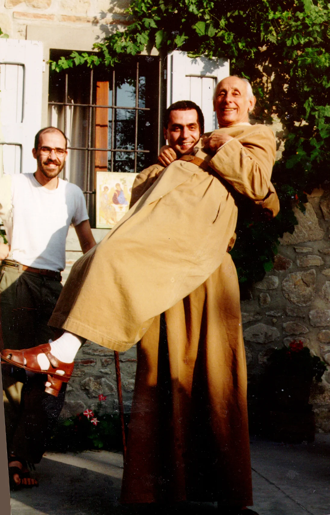 Io e Don Giuseppe Dussetti - circa 1985