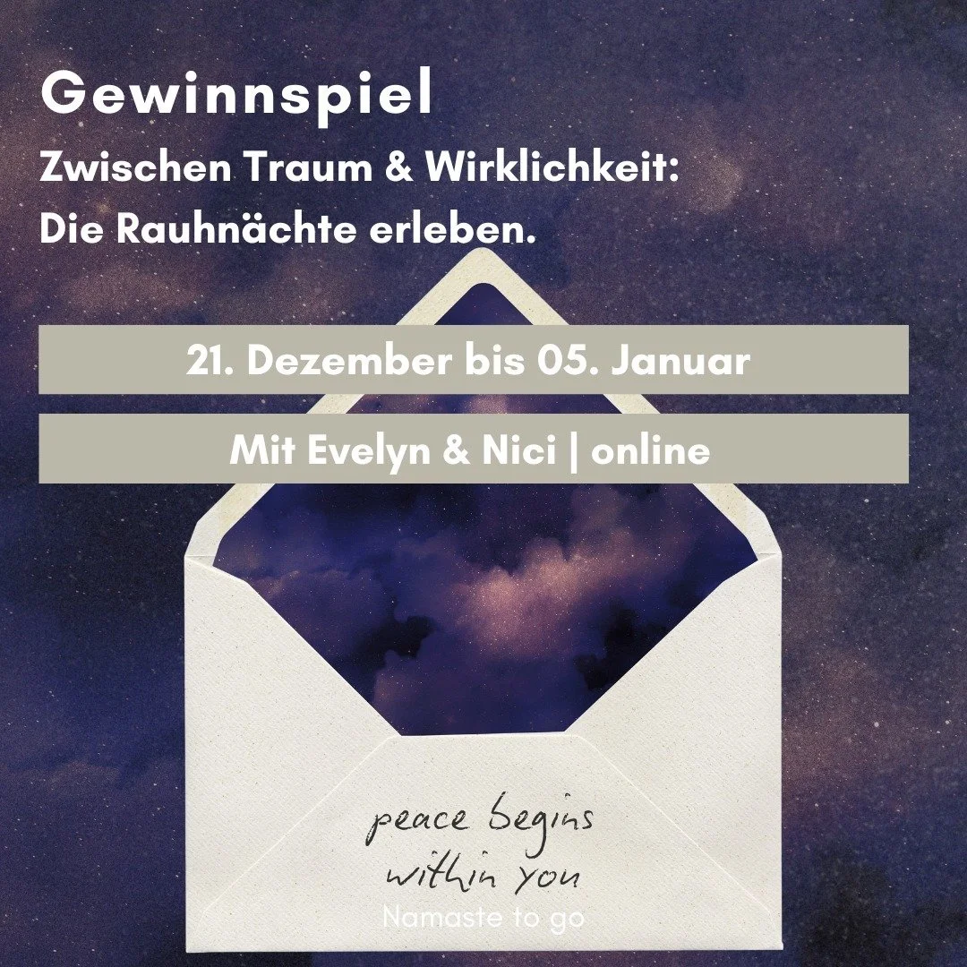 ✨ Gewinne deinen Zugang zu den Rauhn&auml;chten ✨

Hast du Lust, die magischste Zeit des Jahres tief verbunden mit dir selbst zu erleben? Wir d&uuml;rfen mit @rauhn.achtsam 2 Tickets f&uuml;r das einzigartige Rauhn&auml;chte-Retreat verlosen!

Erlebe