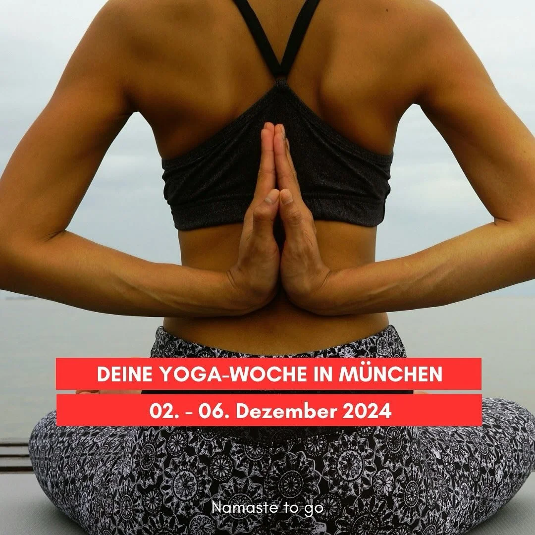 Und so schnell ist Dezember! 
Damit ihr vor den Weihnachsfeiertagen noch ein bisschen Ruhe und Bewegung bekommt, haben wir euch die Highlights der Woche rausgesucht.

Die Links zur Anmeldung findet ihr in der Story, die Locations und Teacher sind in 
