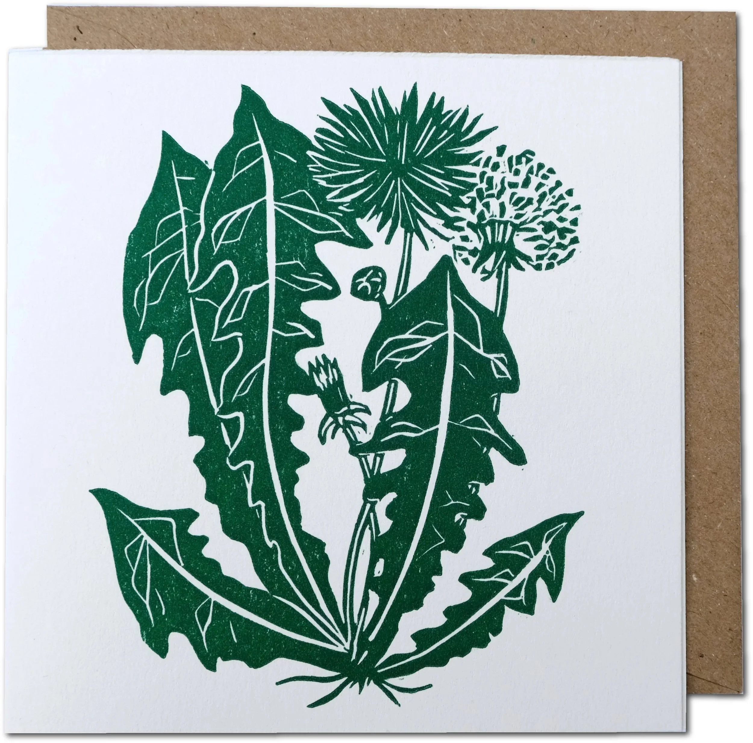 Dandelion Letterpress Card
